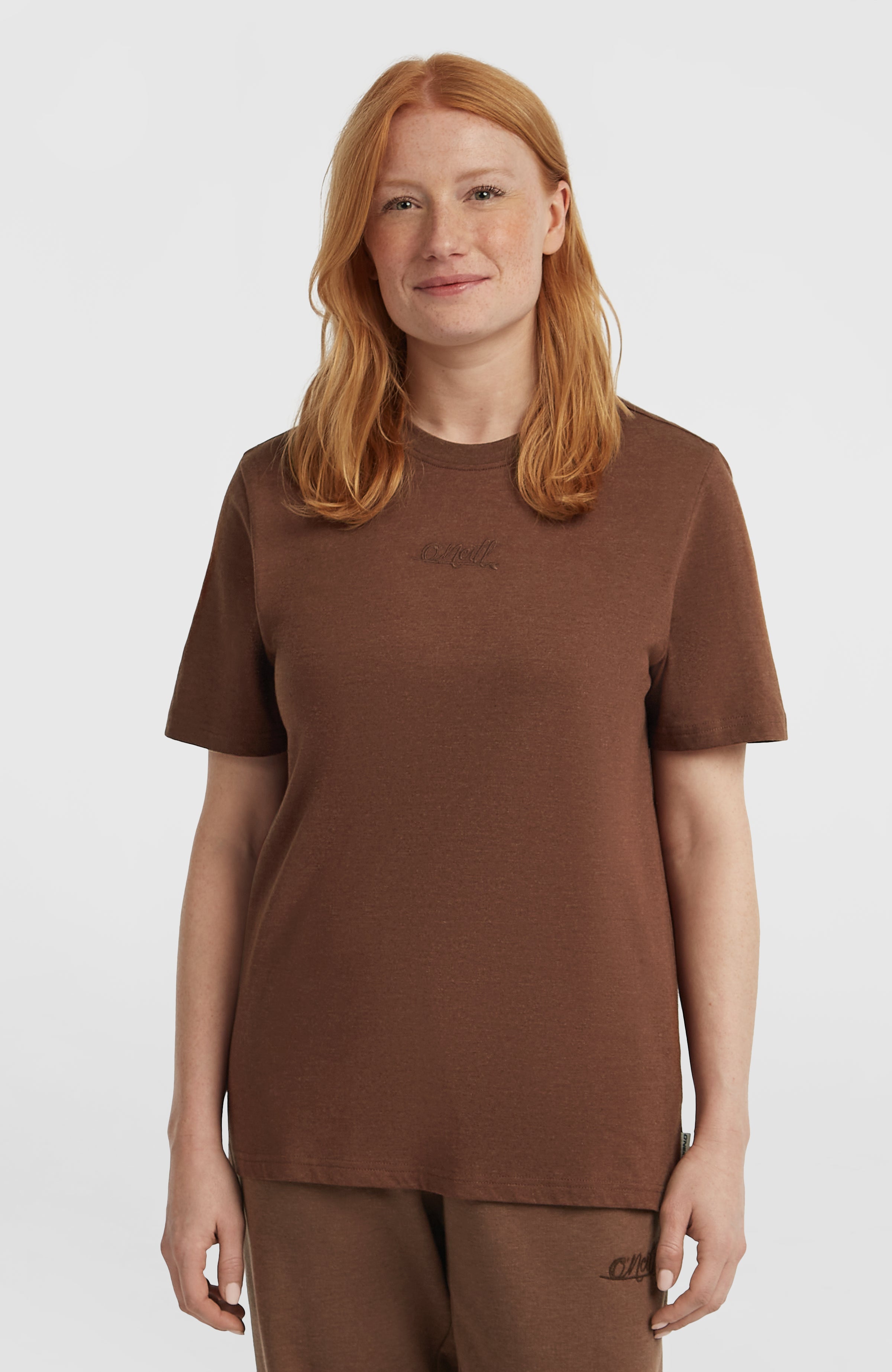 Essentials Script T-Shirt Hazel Spice