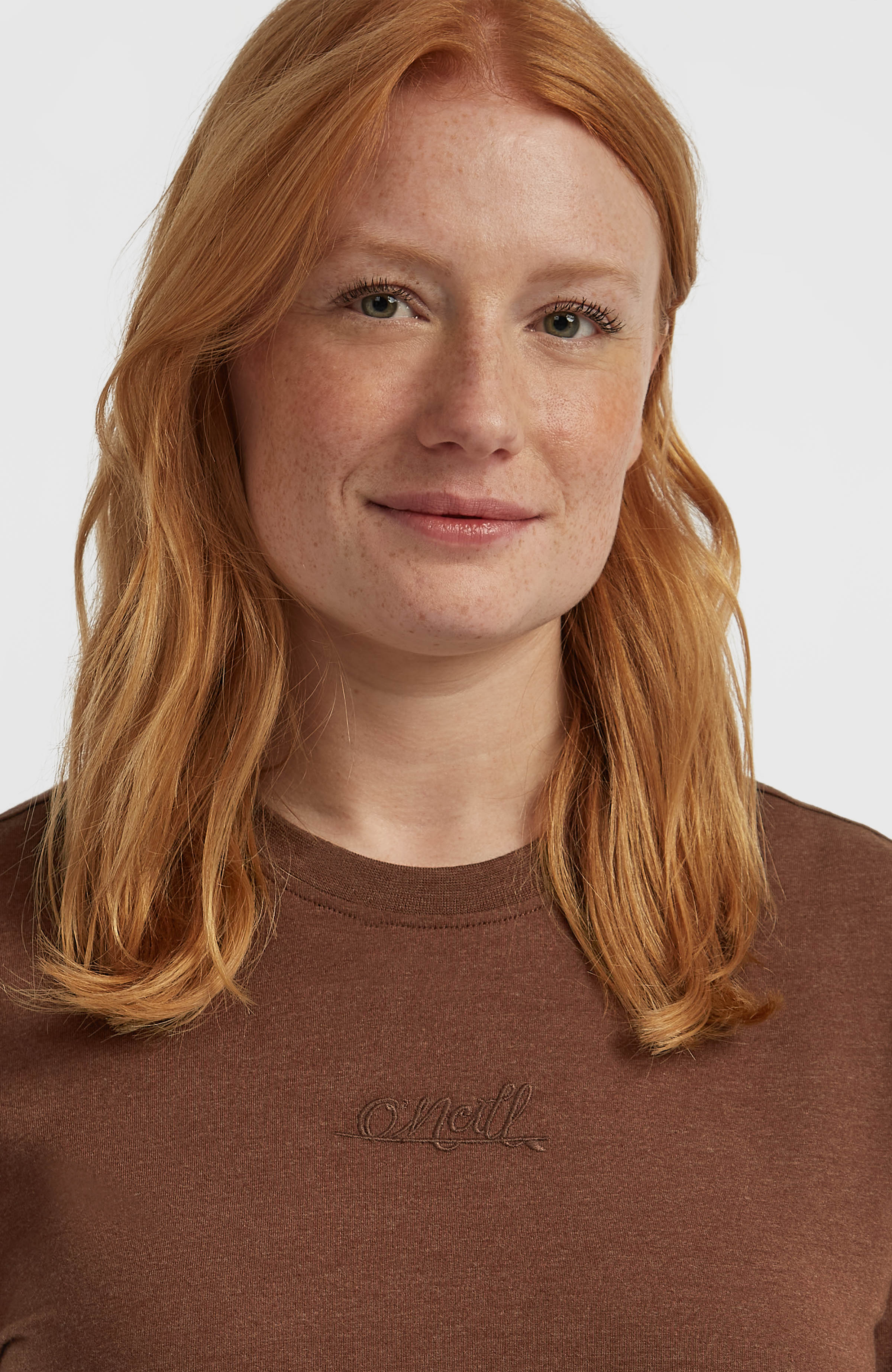 Essentials Script T-Shirt Hazel Spice