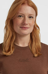 Essentials Script T-Shirt Hazel Spice