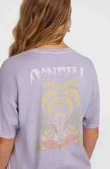 Beach Vintage T-Shirt Purple Gleam