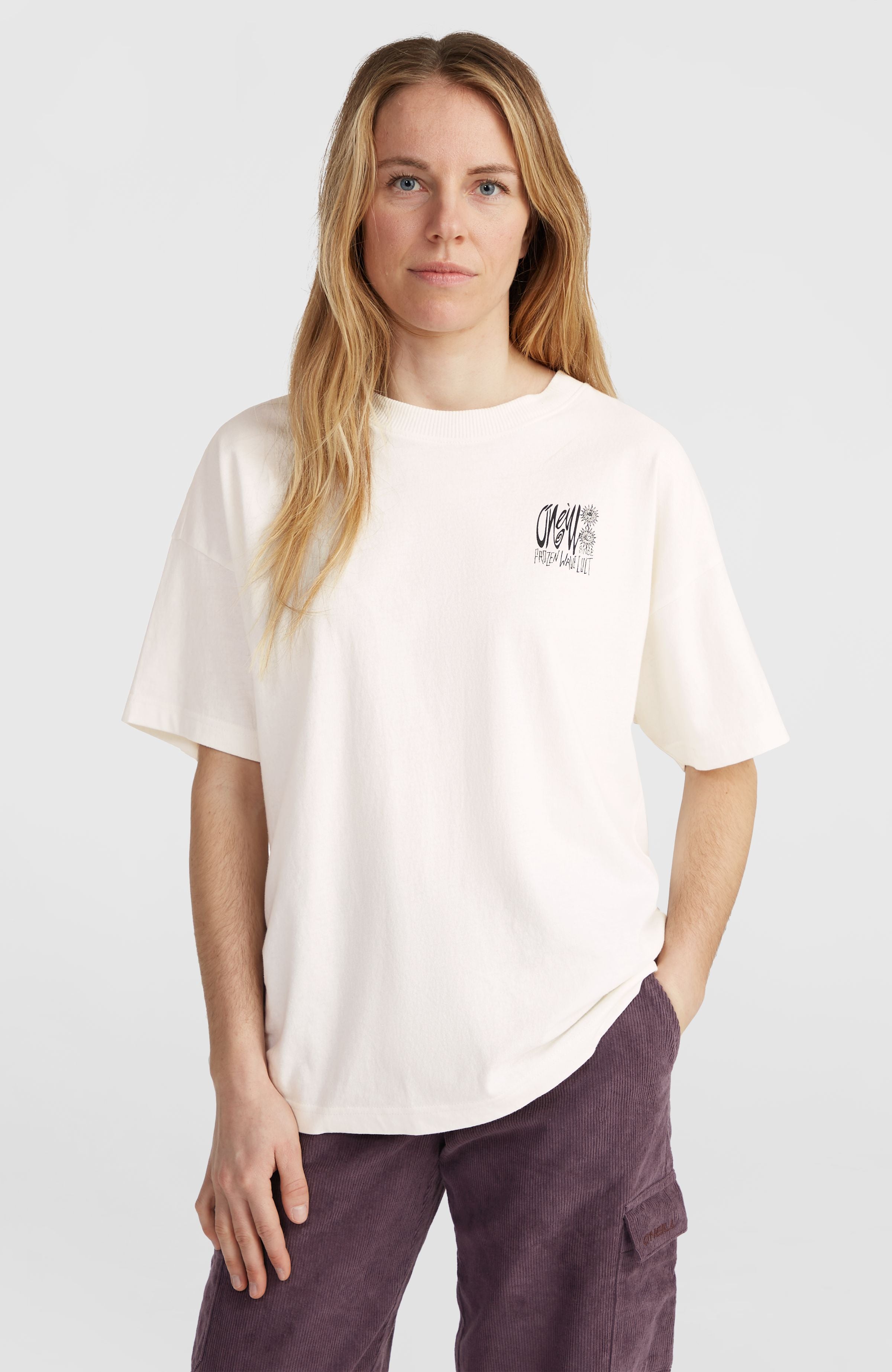 Surf Heroes Loose T-Shirt Snow White