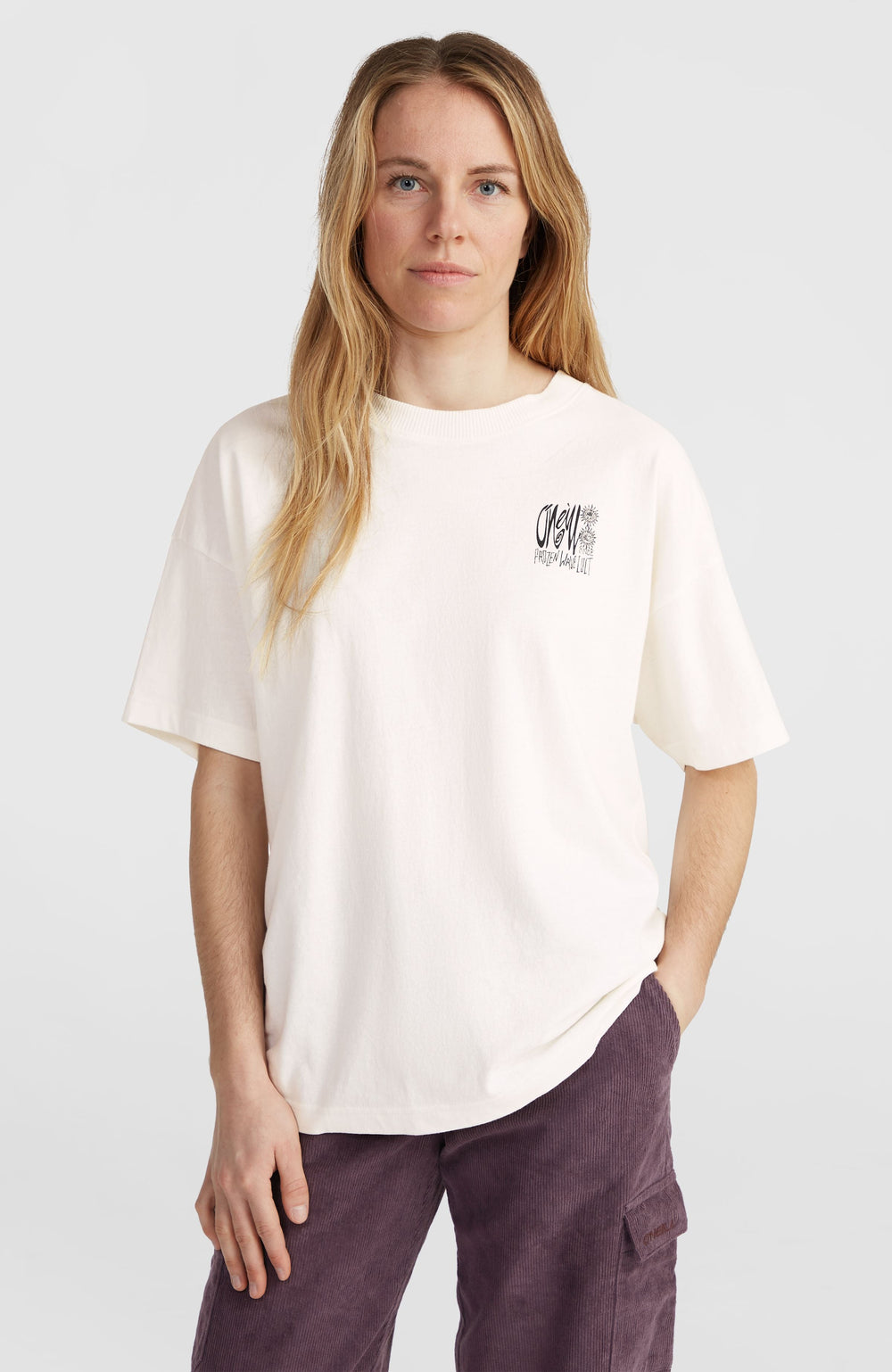Surf Heroes Loose T-Shirt Snow White