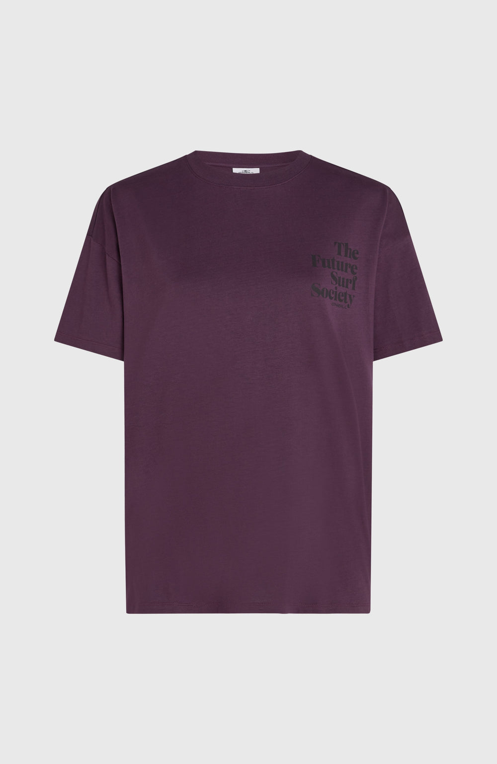 Future Surf Society T-Shirt Aubergine