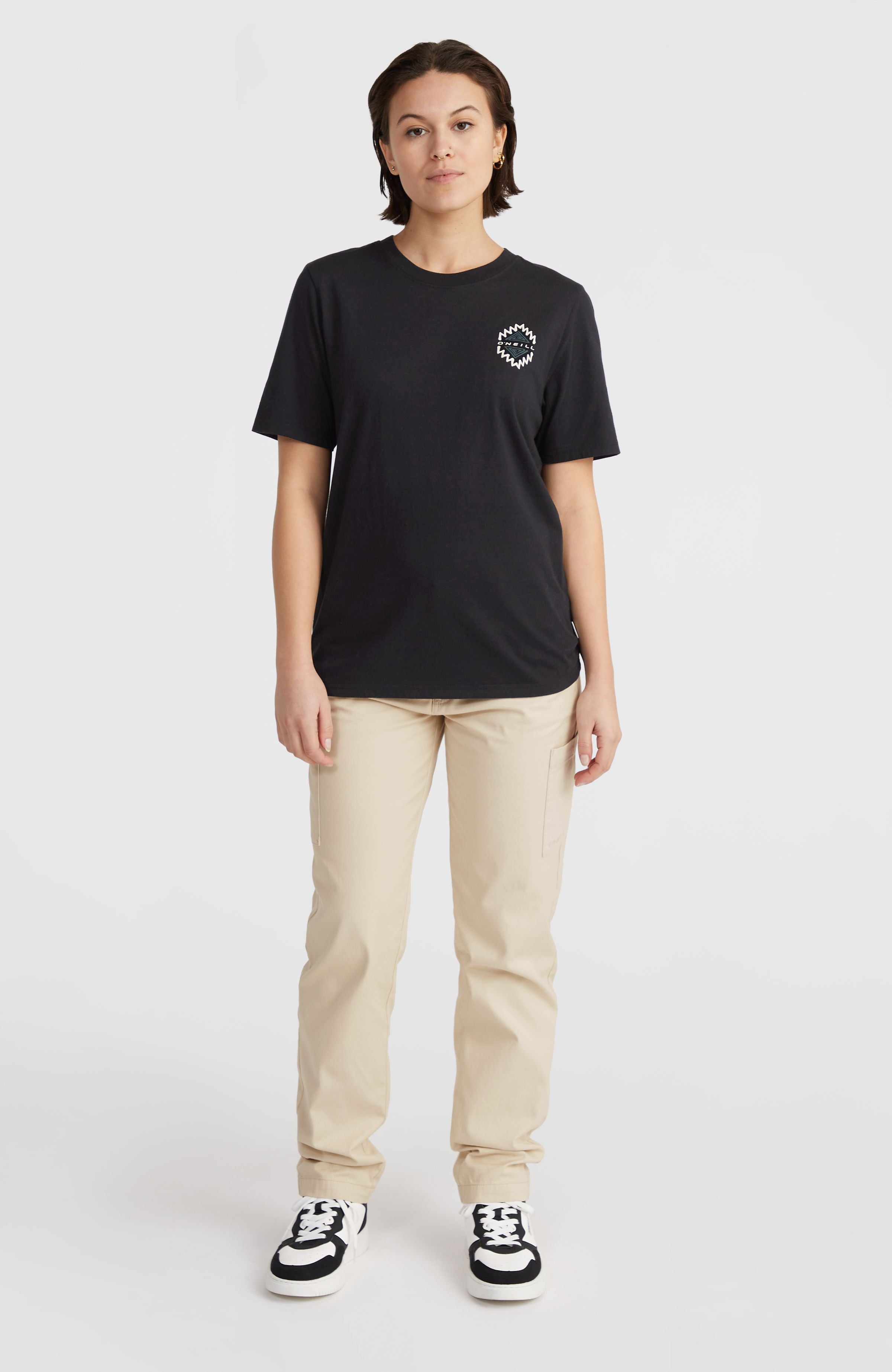 Chest Graphic T-Shirt Black Out