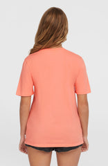 Essentials Script T-Shirt Coral Pink
