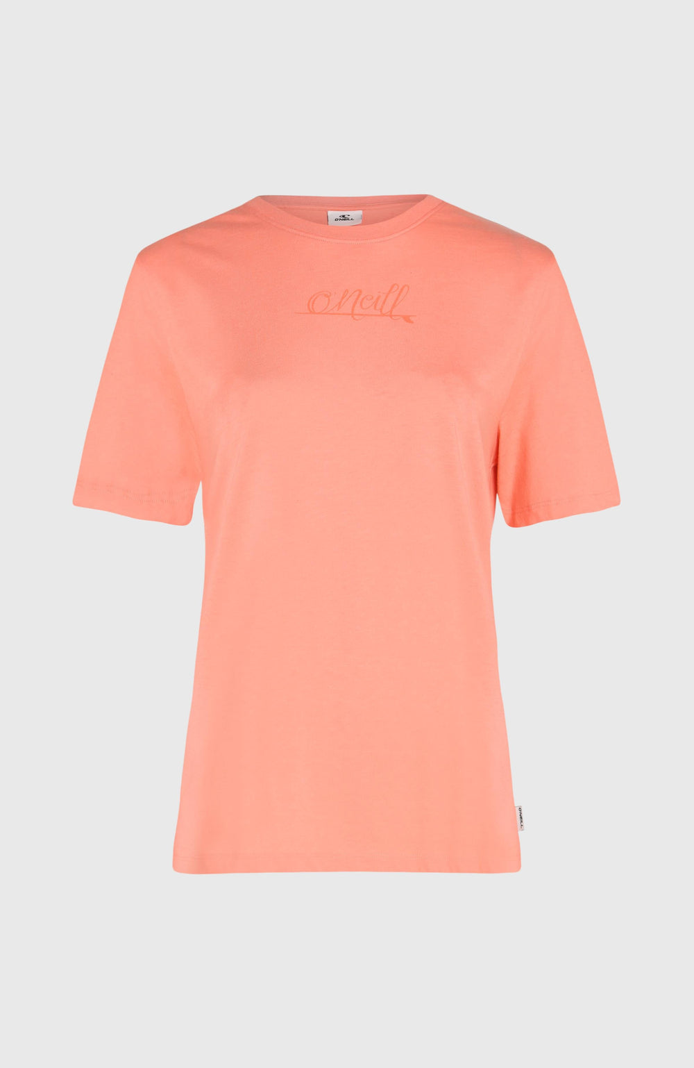 Essentials Script T-Shirt Coral Pink