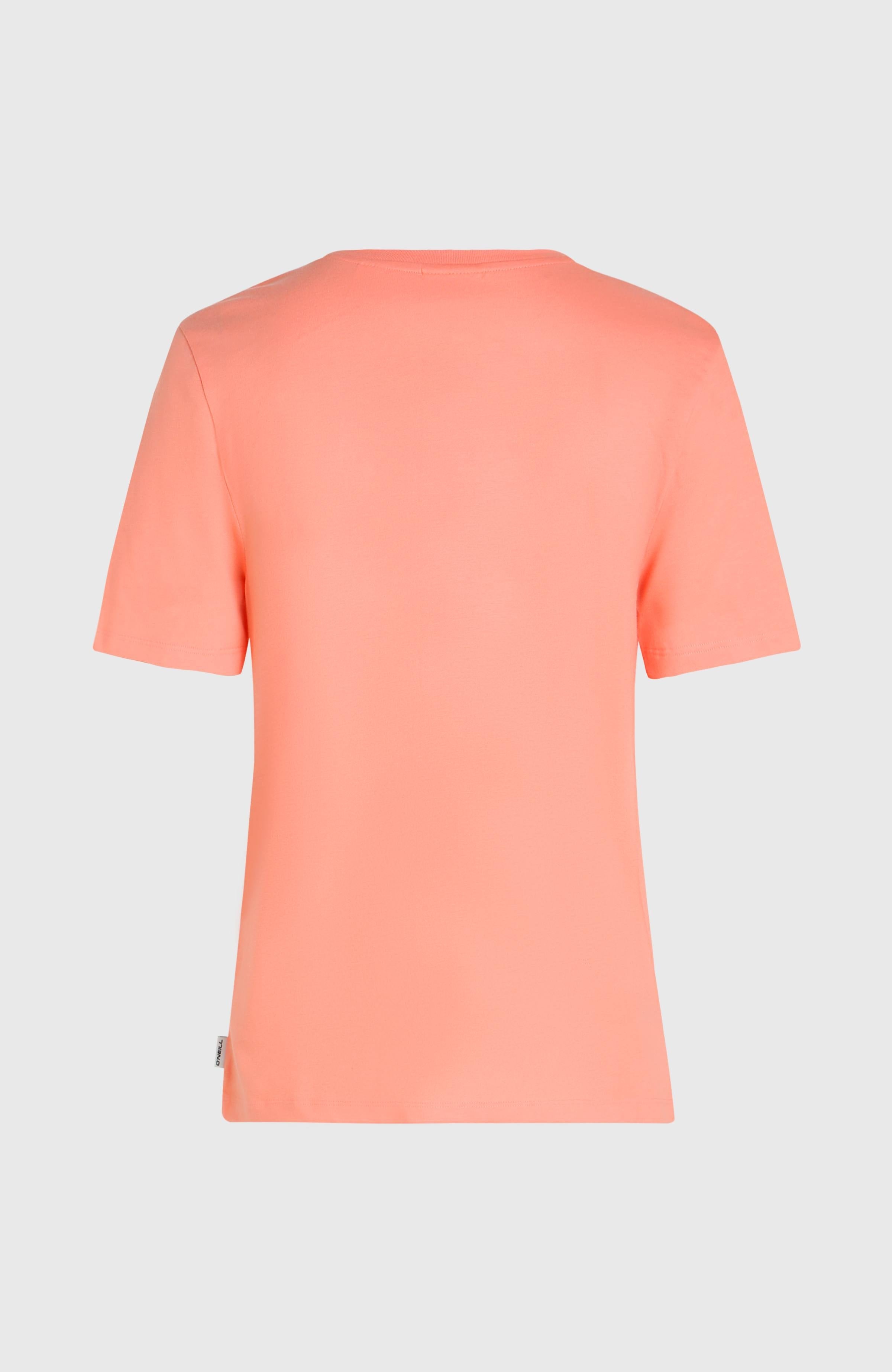 Essentials Script T-Shirt Coral Pink