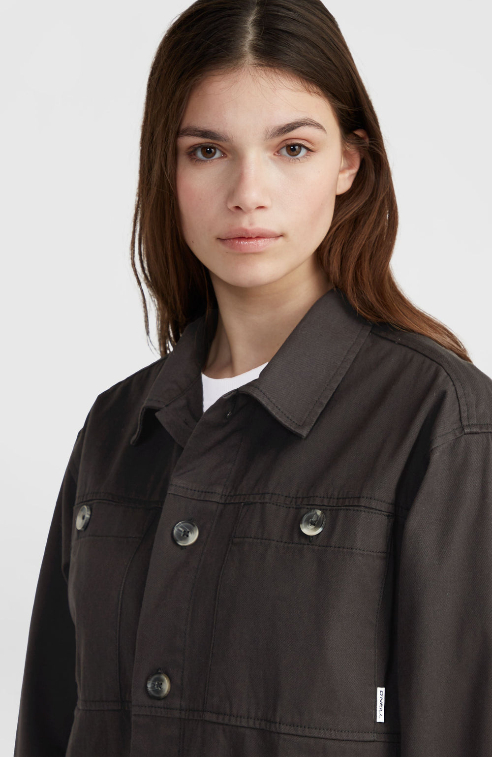 Twill Overshirt Black Out