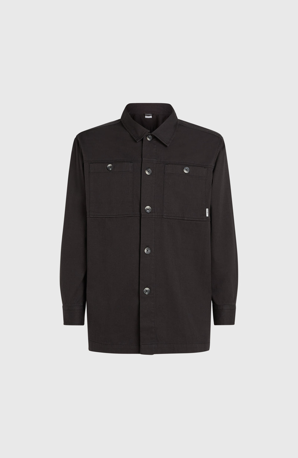 Twill Overshirt Black Out