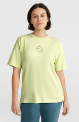 Back Graphic T-Shirt Lime Wash