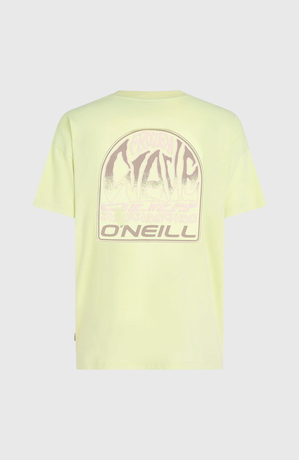 Back Graphic T-Shirt Lime Wash