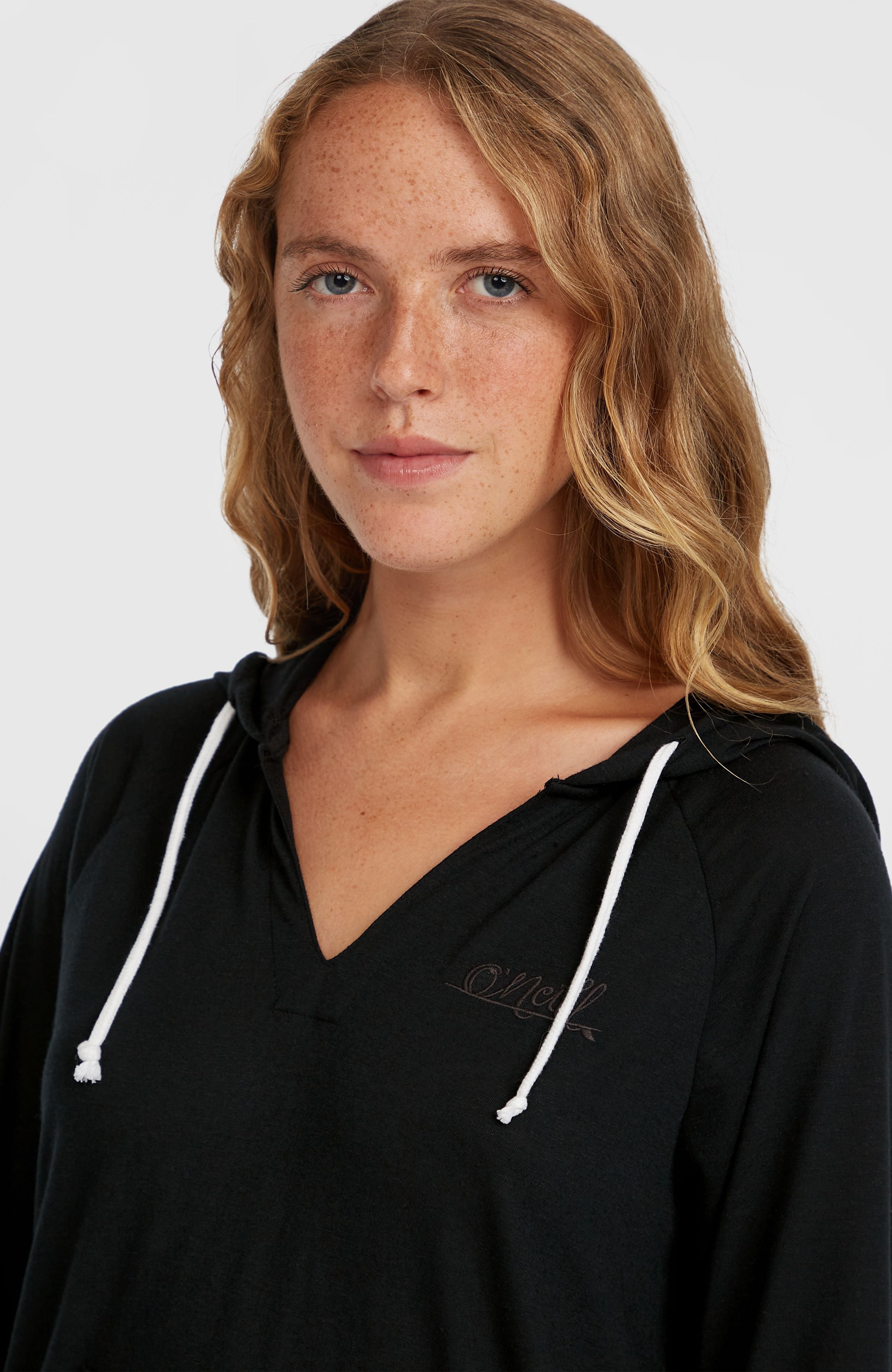 Essentials Long Sleeve Hoodie Black Out