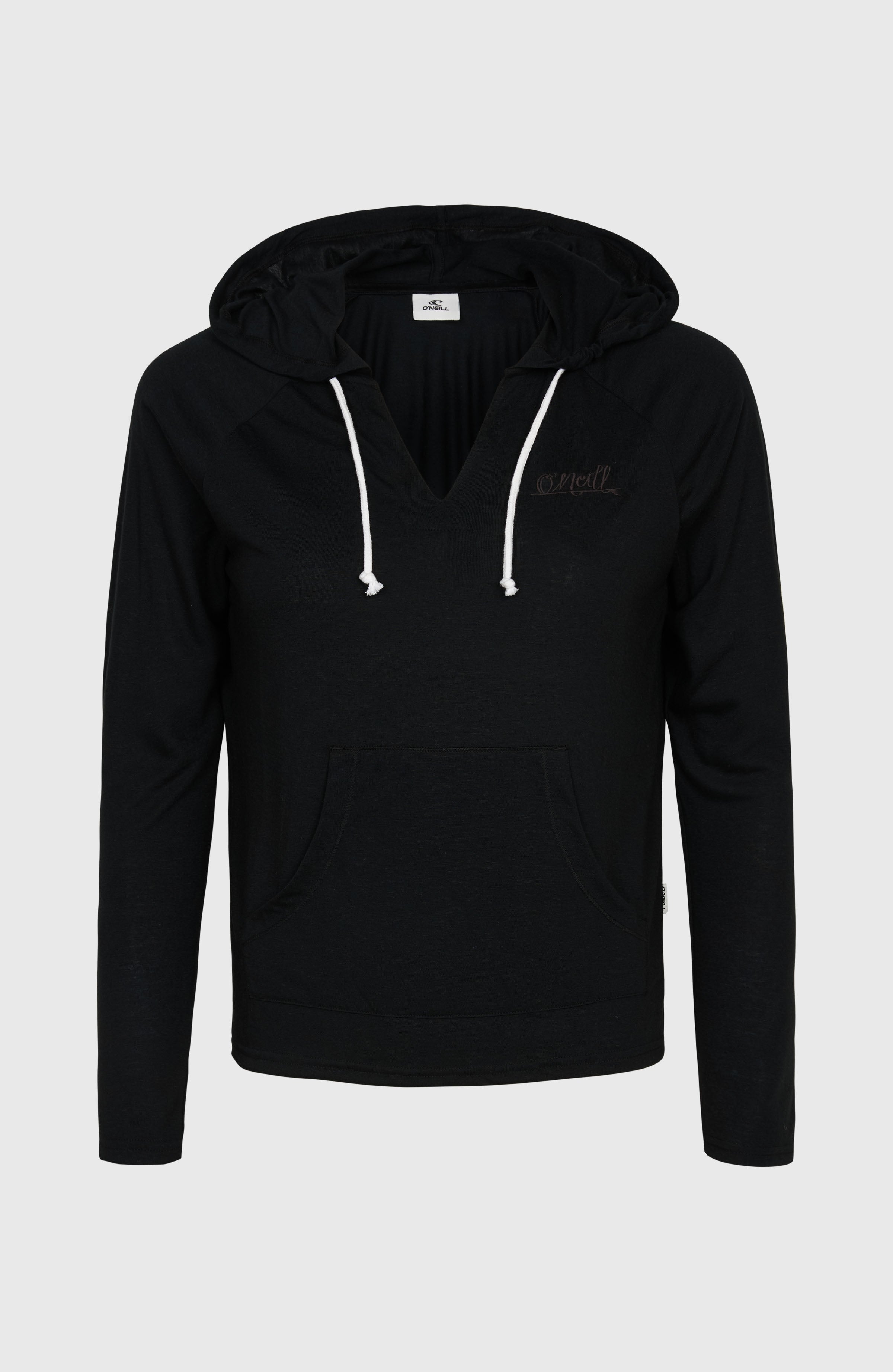 Essentials Long Sleeve Hoodie Black Out
