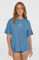 Beach Vintage T-Shirt Copen Blue