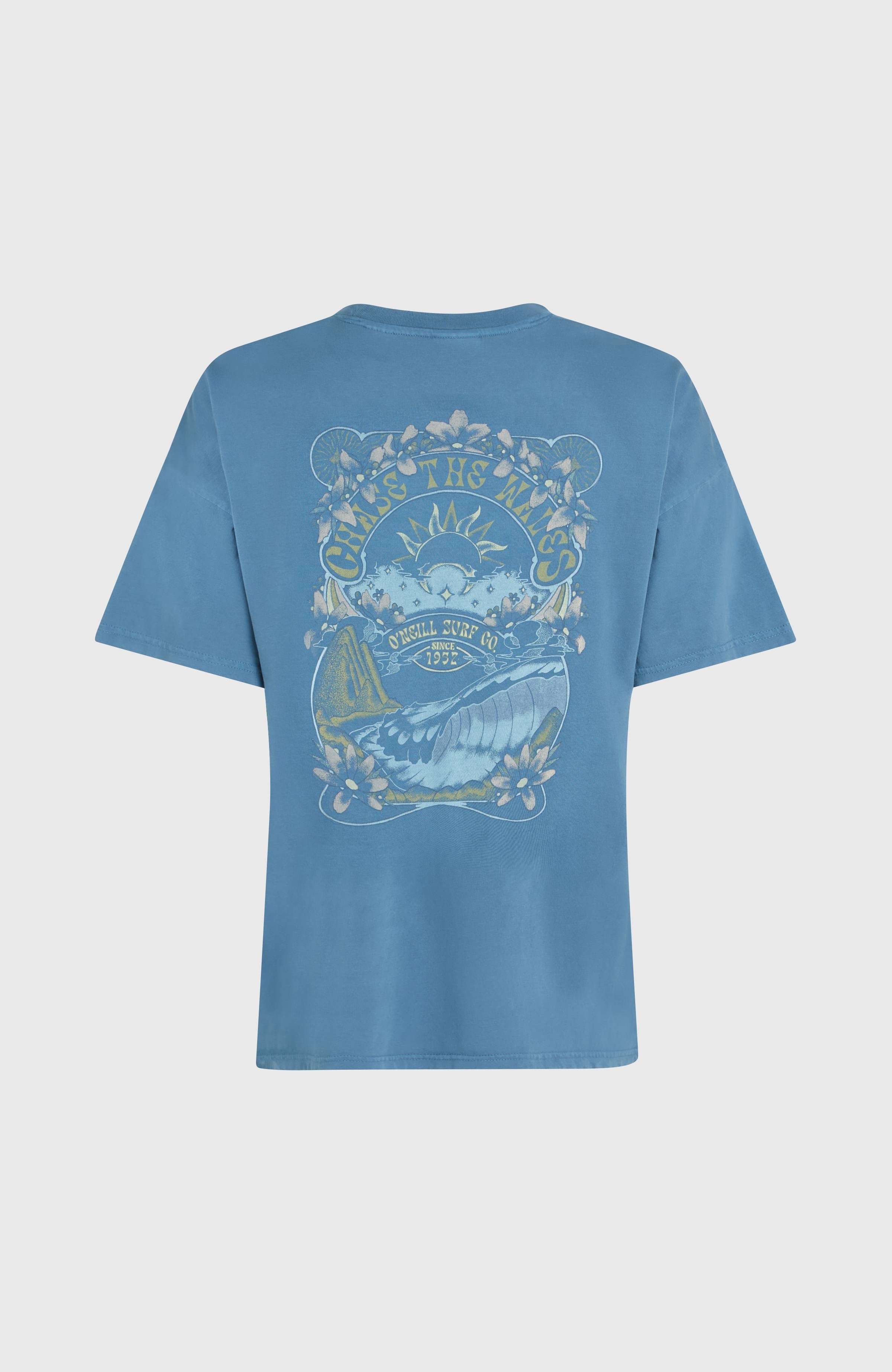 Beach Vintage T-Shirt Copen Blue
