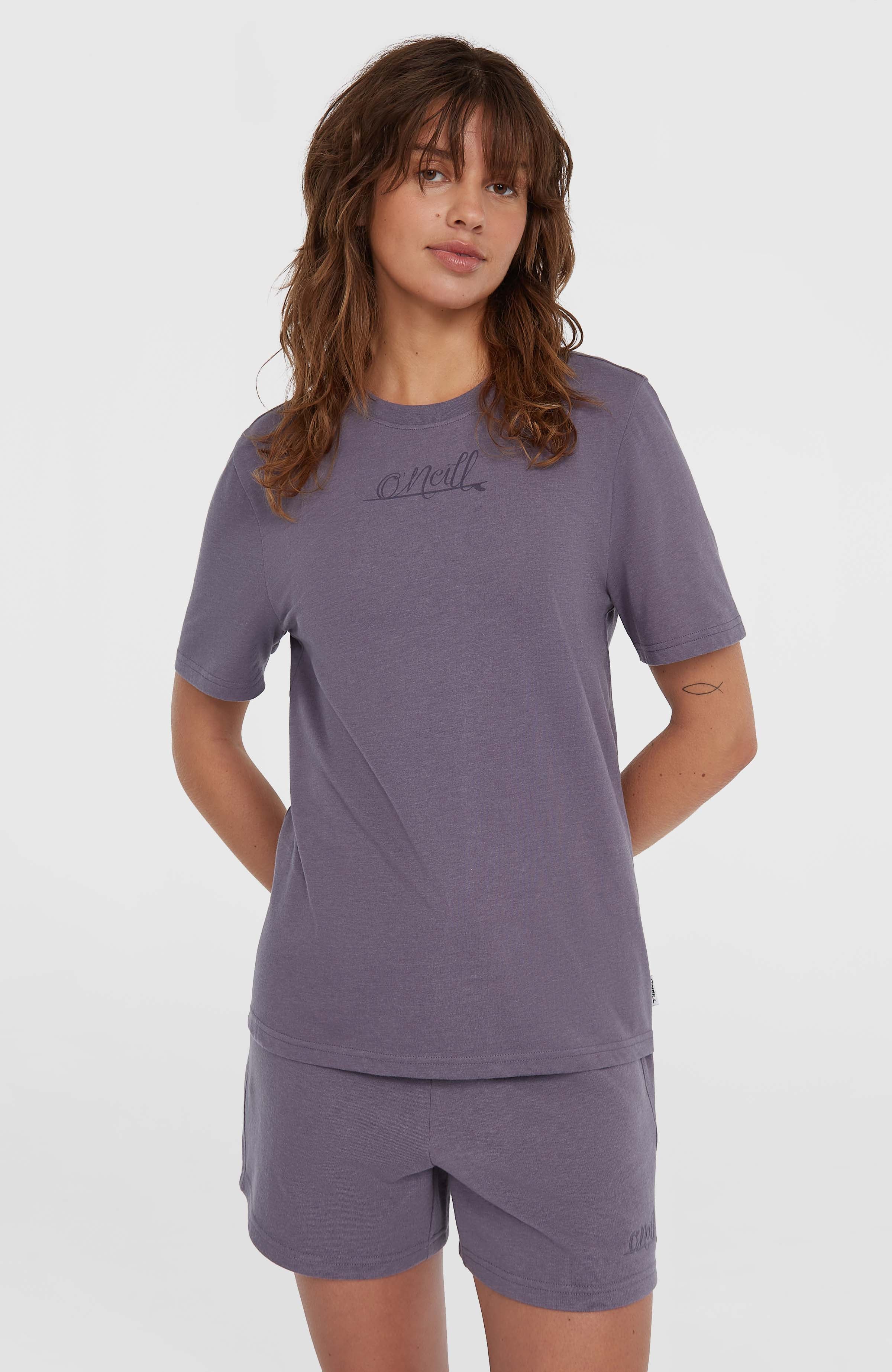 Essentials Script T-Shirt Storm