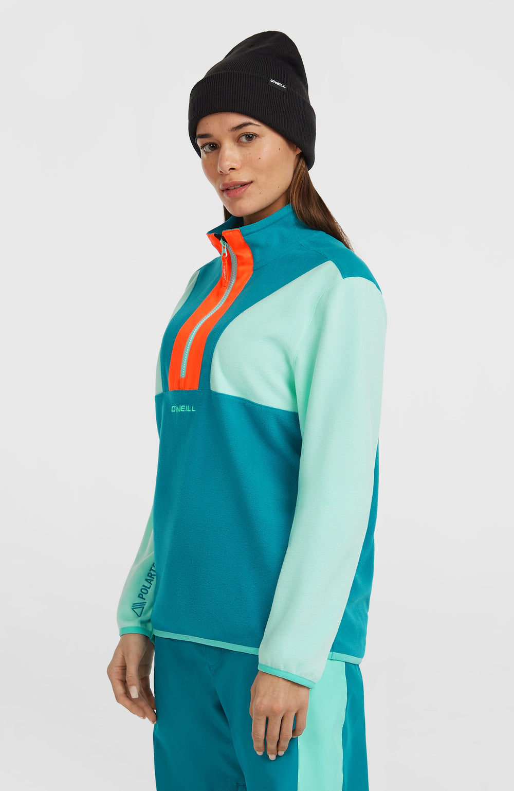 FWC'Cruz Triple Polartec® Half-Zip Fleece Retro Mint Colour Block