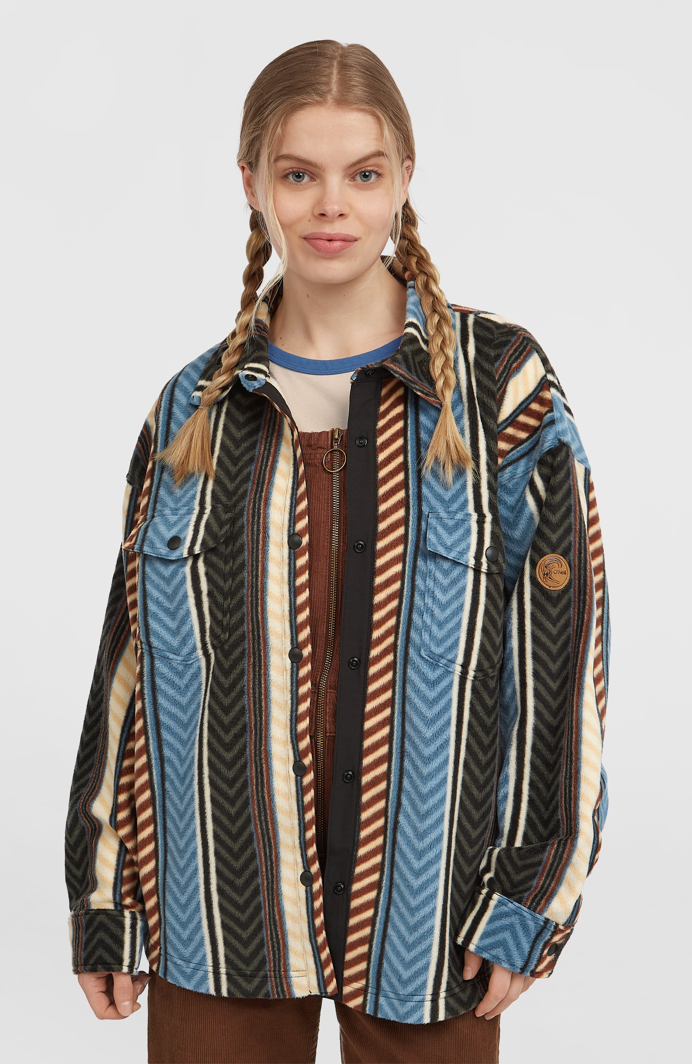 O'Riginals Superfleece Shirt Blue Vintage O'Neill Stripe
