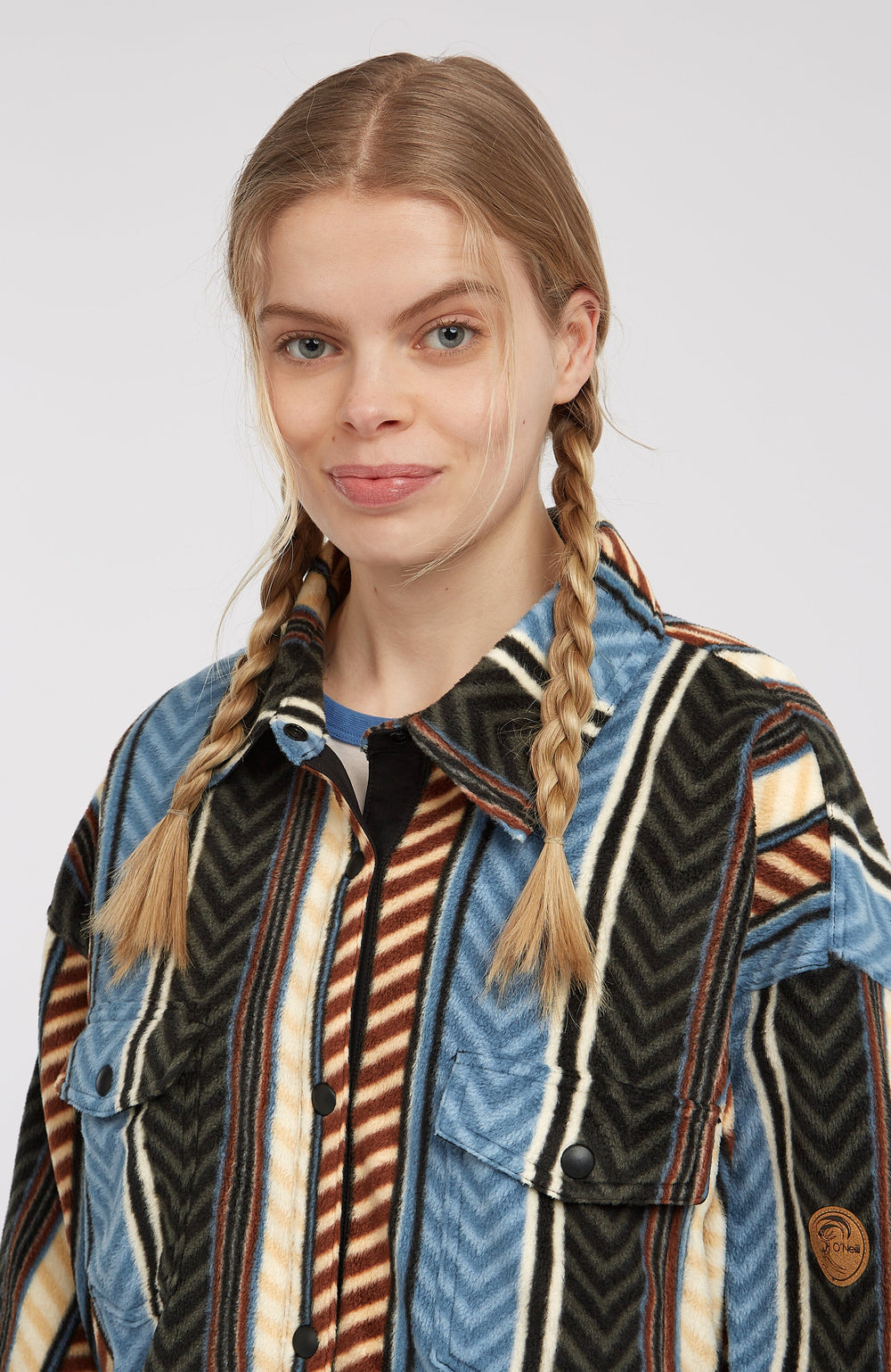 O'Riginals Superfleece Shirt Blue Vintage O'Neill Stripe