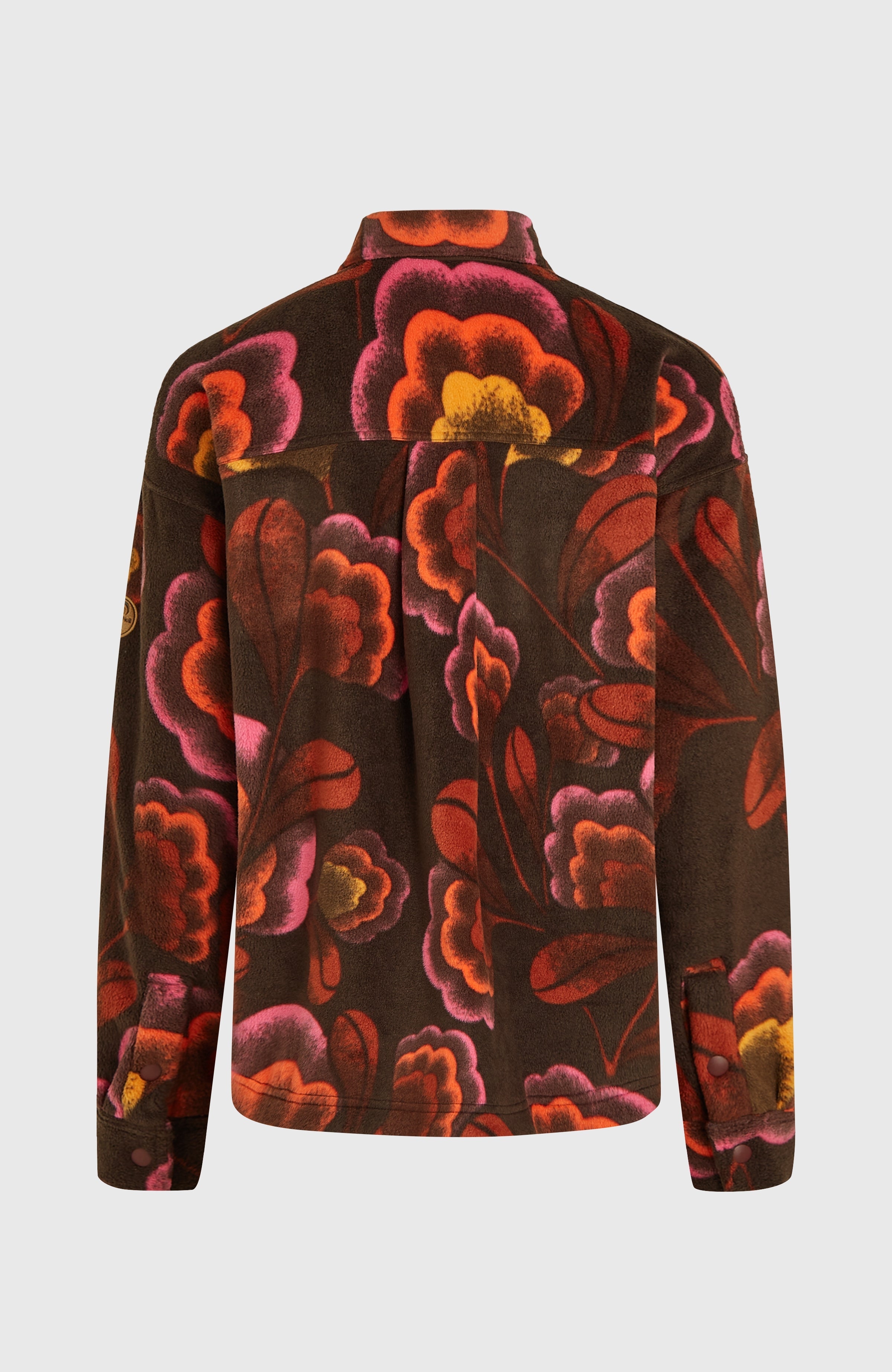 O'Riginals Superfleece Shirt Brown Originals Flower