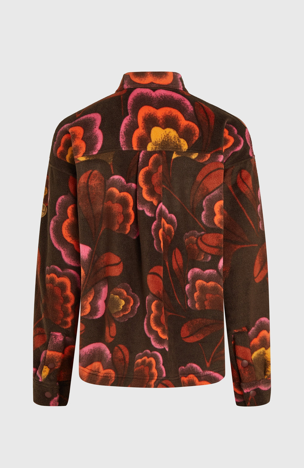 O'Riginals Superfleece Shirt Brown Originals Flower