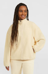 Must-Have High-Pile Full-Zip Fleece Macaron