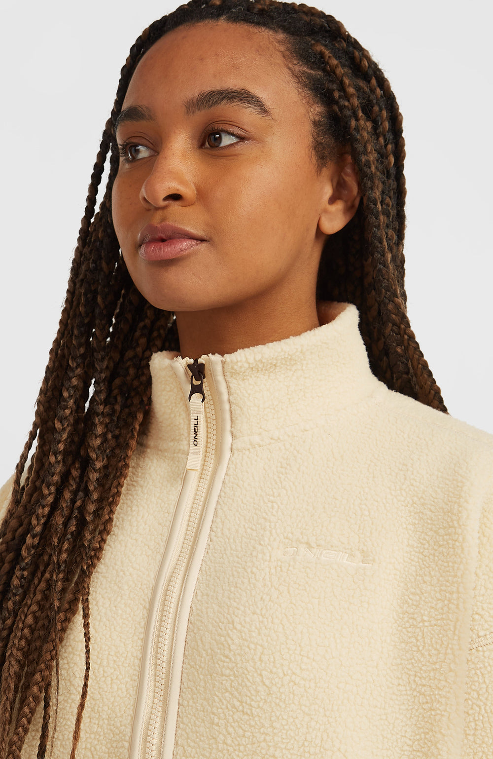 Must-Have High-Pile Full-Zip Fleece Macaron
