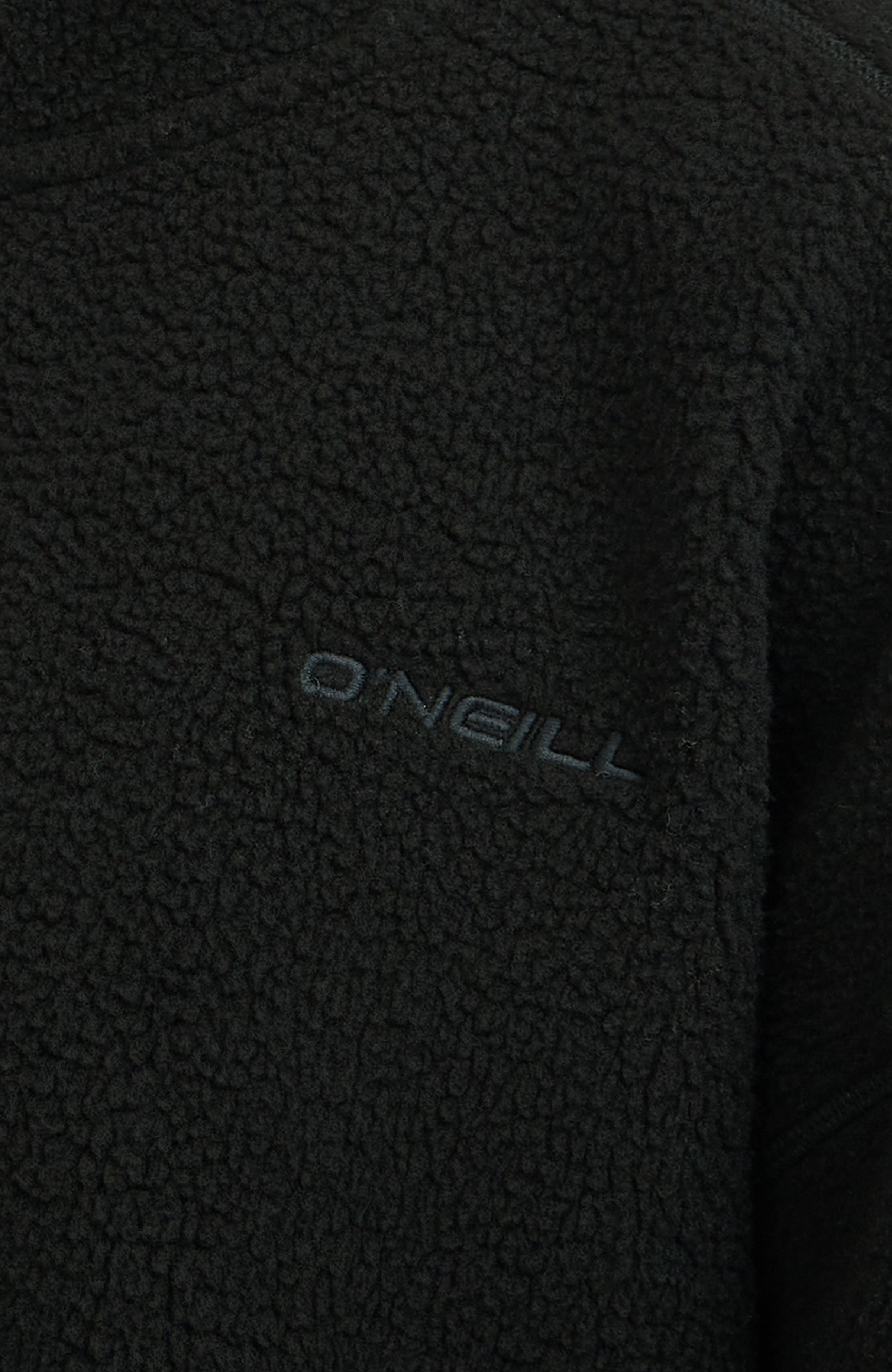 Must-Have High-Pile Full-Zip Fleece Black Out