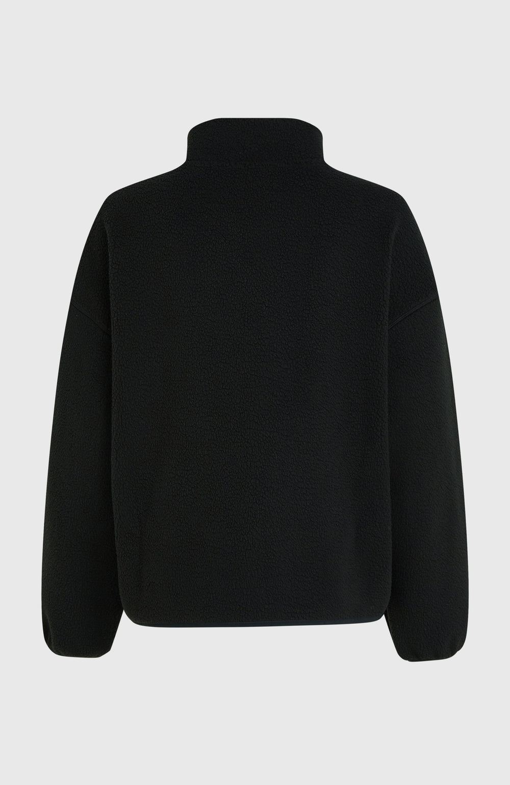 Must-Have High-Pile Full-Zip Fleece Black Out