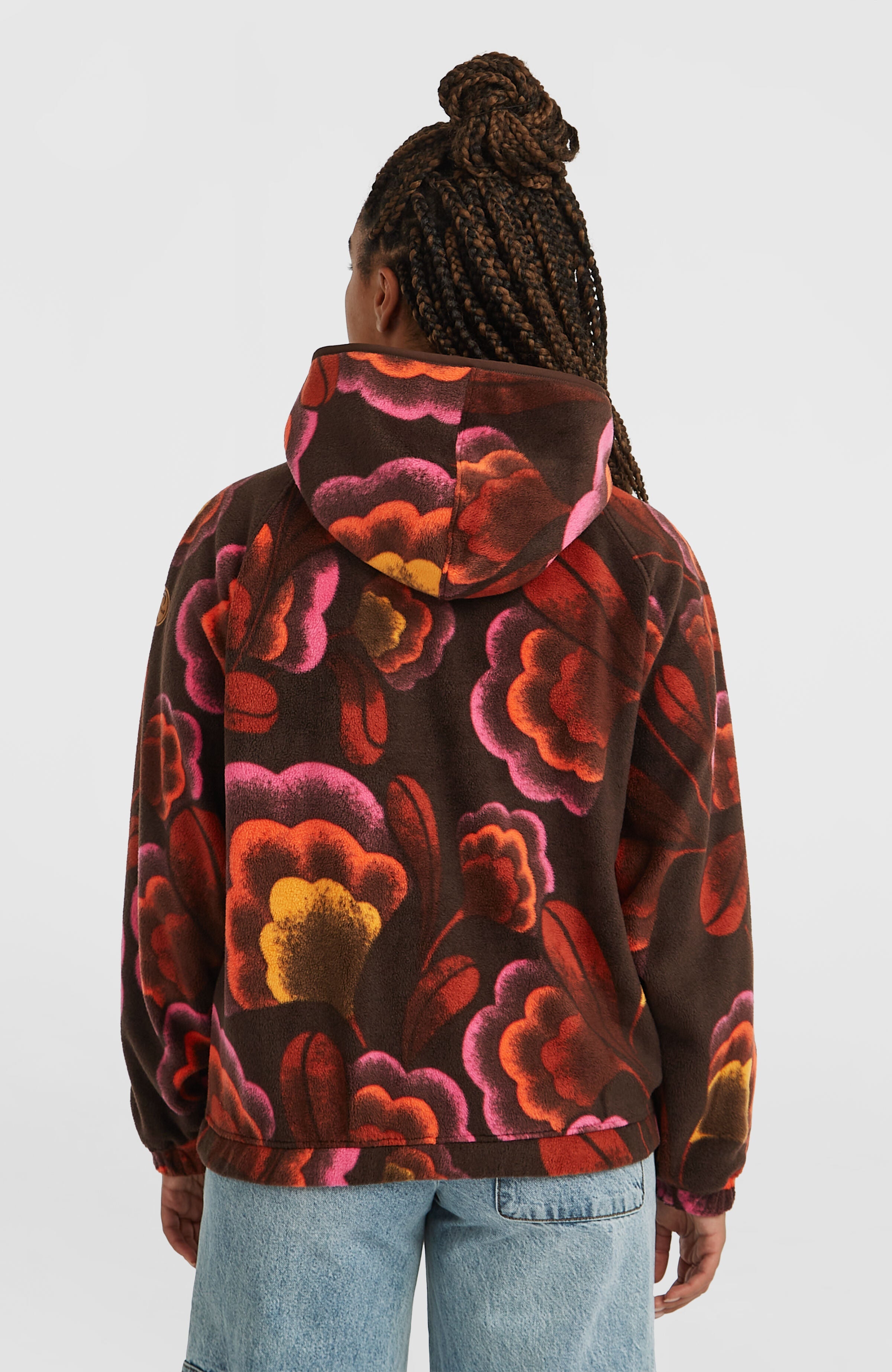O'Riginals Superfleece Hoodie Brown Originals Flower