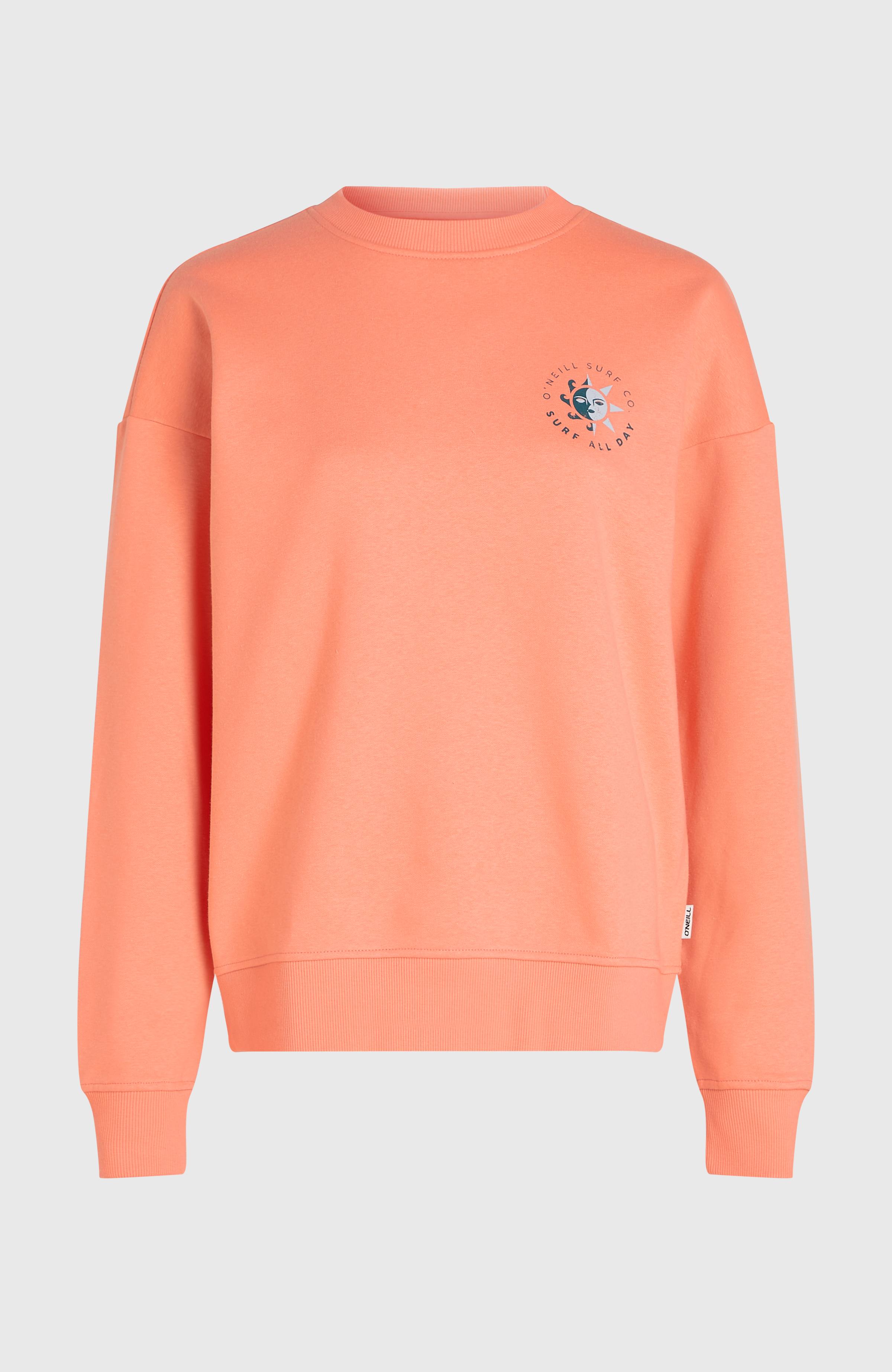 Summer Musthave Crewneck Sweatshirt Funky Peach