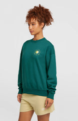 Summer Musthave Crewneck Sweatshirt Botanical Heat