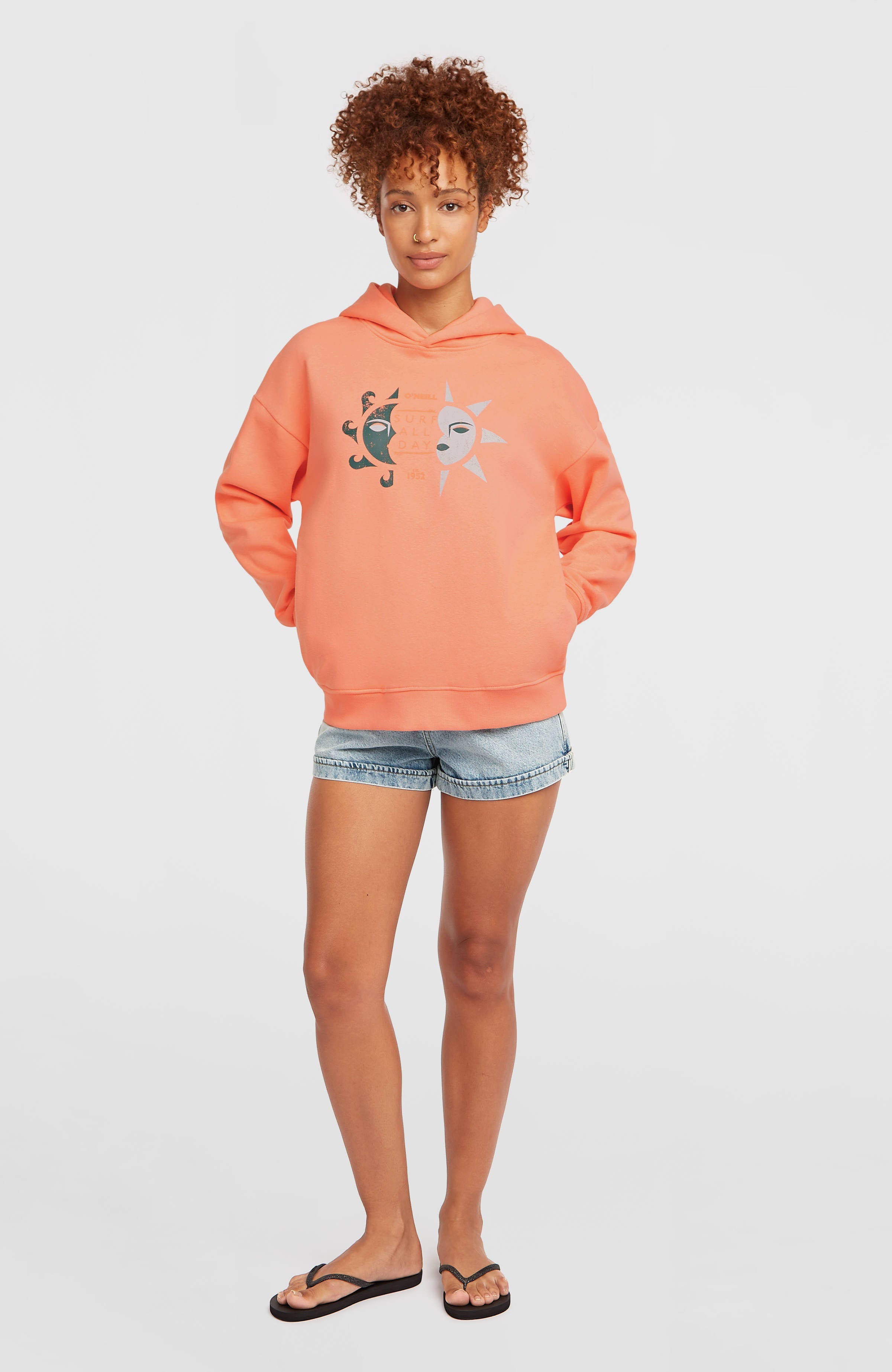 Summer Musthave Hoodie Funky Peach