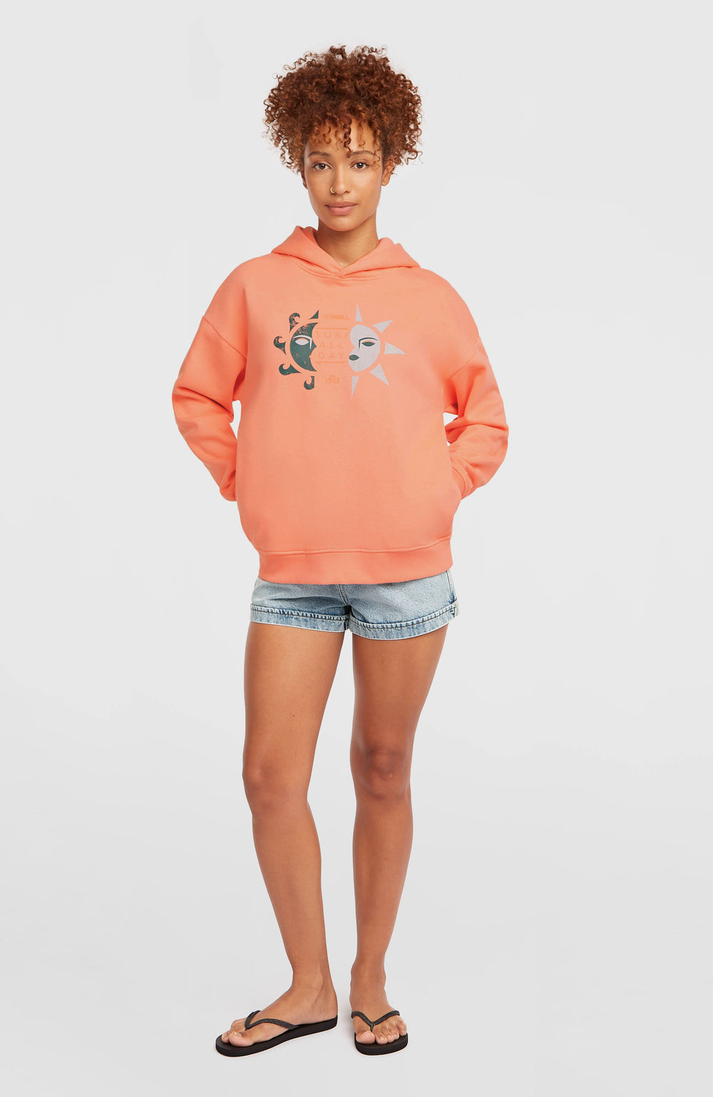 Summer Musthave Hoodie Funky Peach