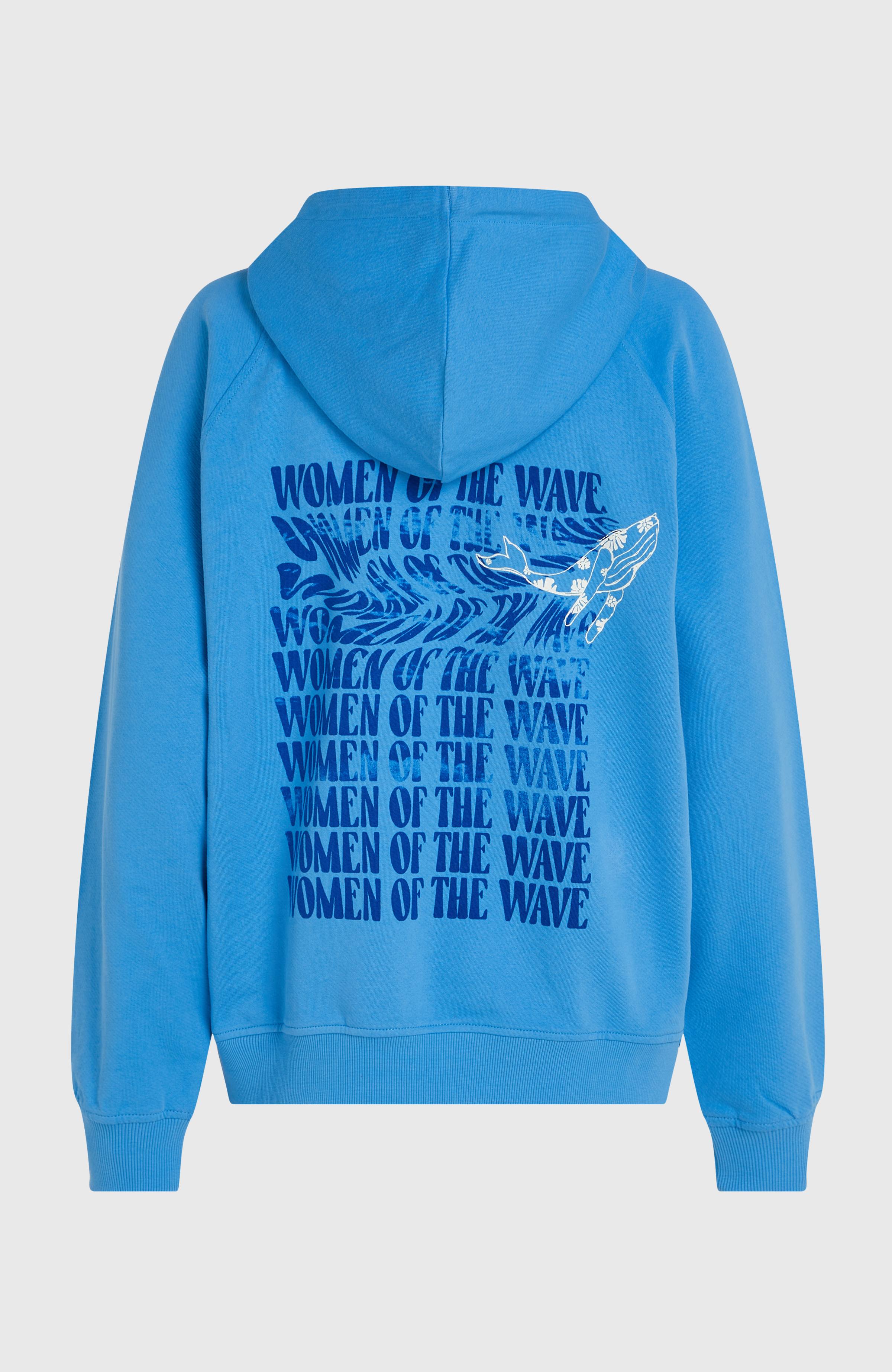 Women Of The Wave Hoodie Blue Booth