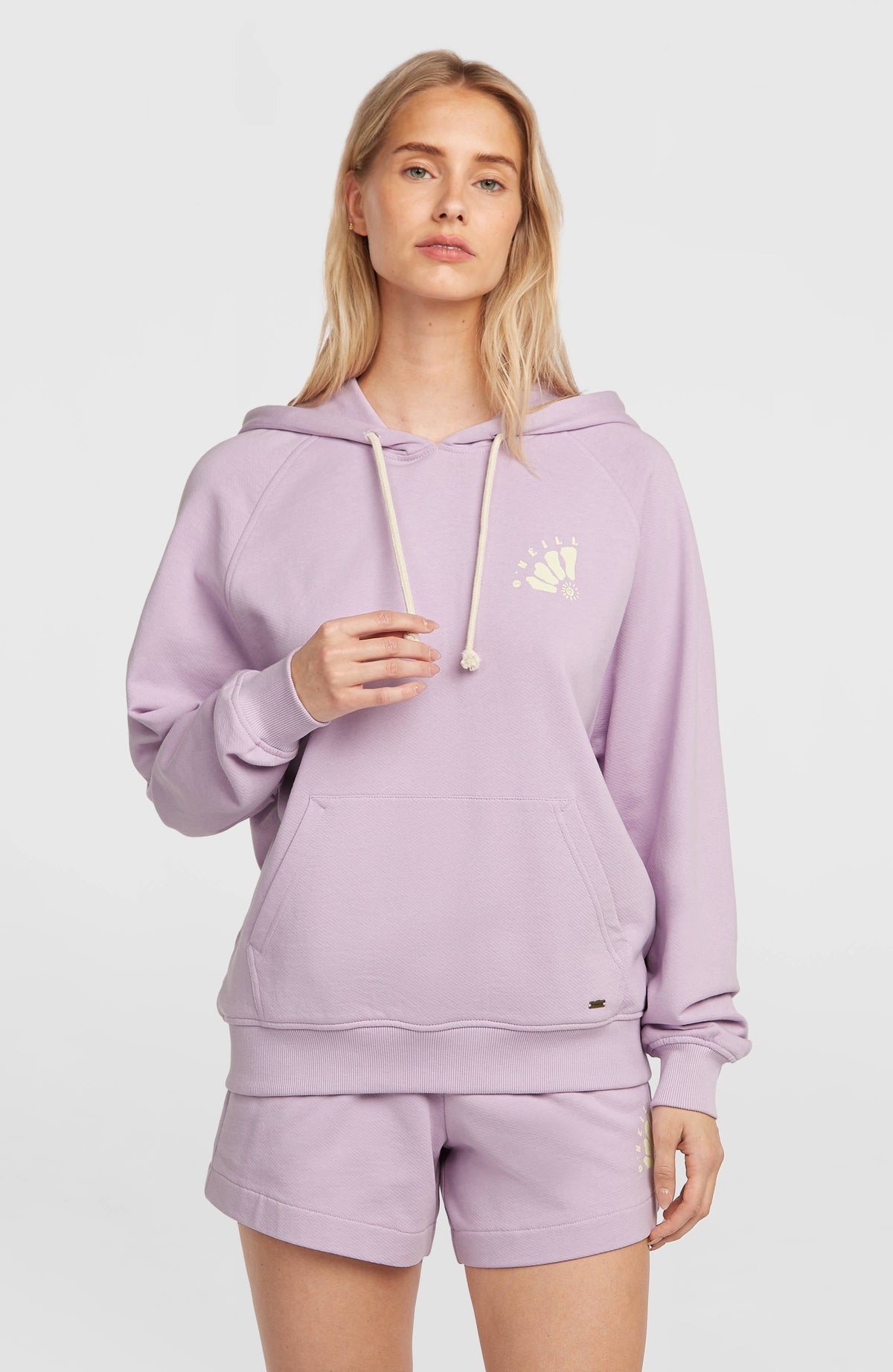 Women Of The Wave Hoodie Pale Lavender