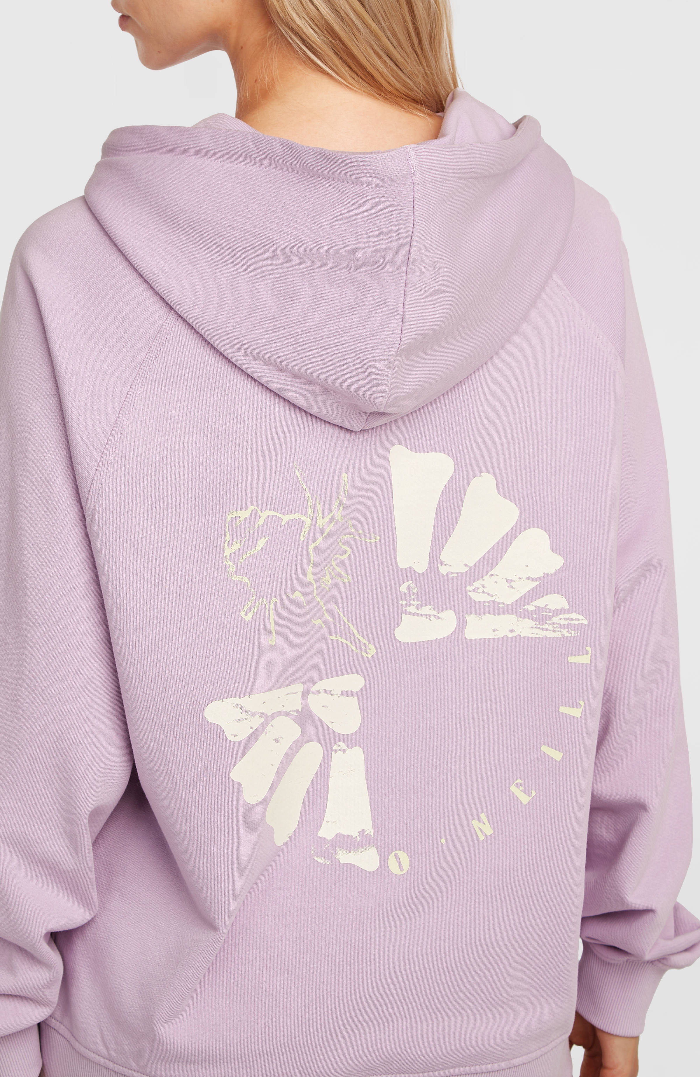 Women Of The Wave Hoodie Pale Lavender