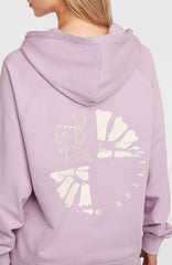 Women Of The Wave Hoodie Pale Lavender