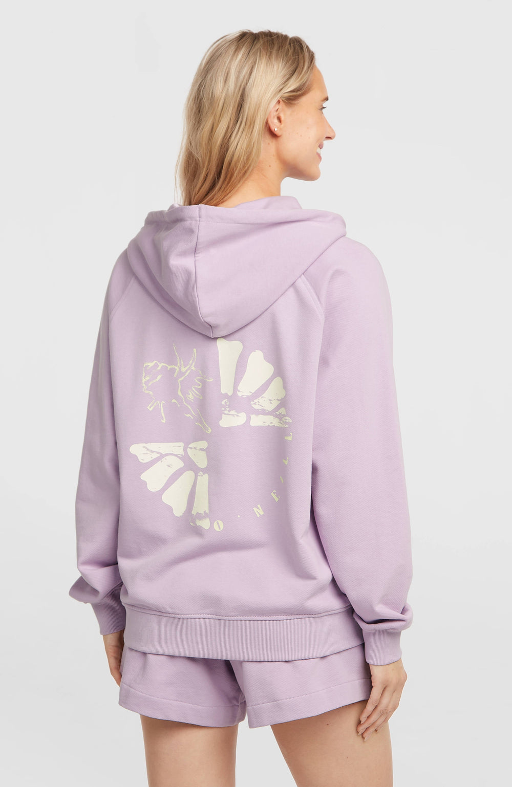 Women Of The Wave Hoodie Pale Lavender