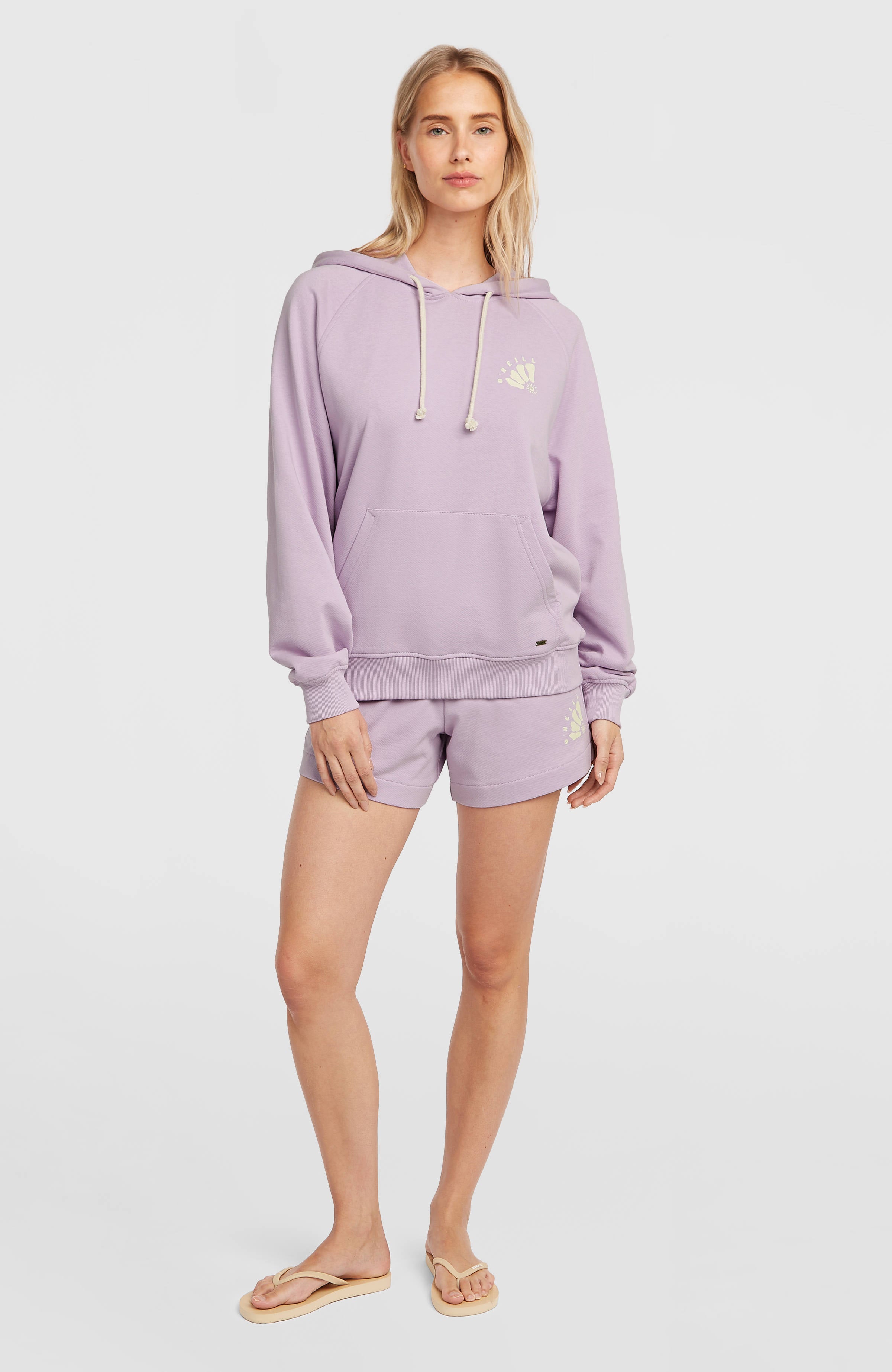 Women Of The Wave Hoodie Pale Lavender