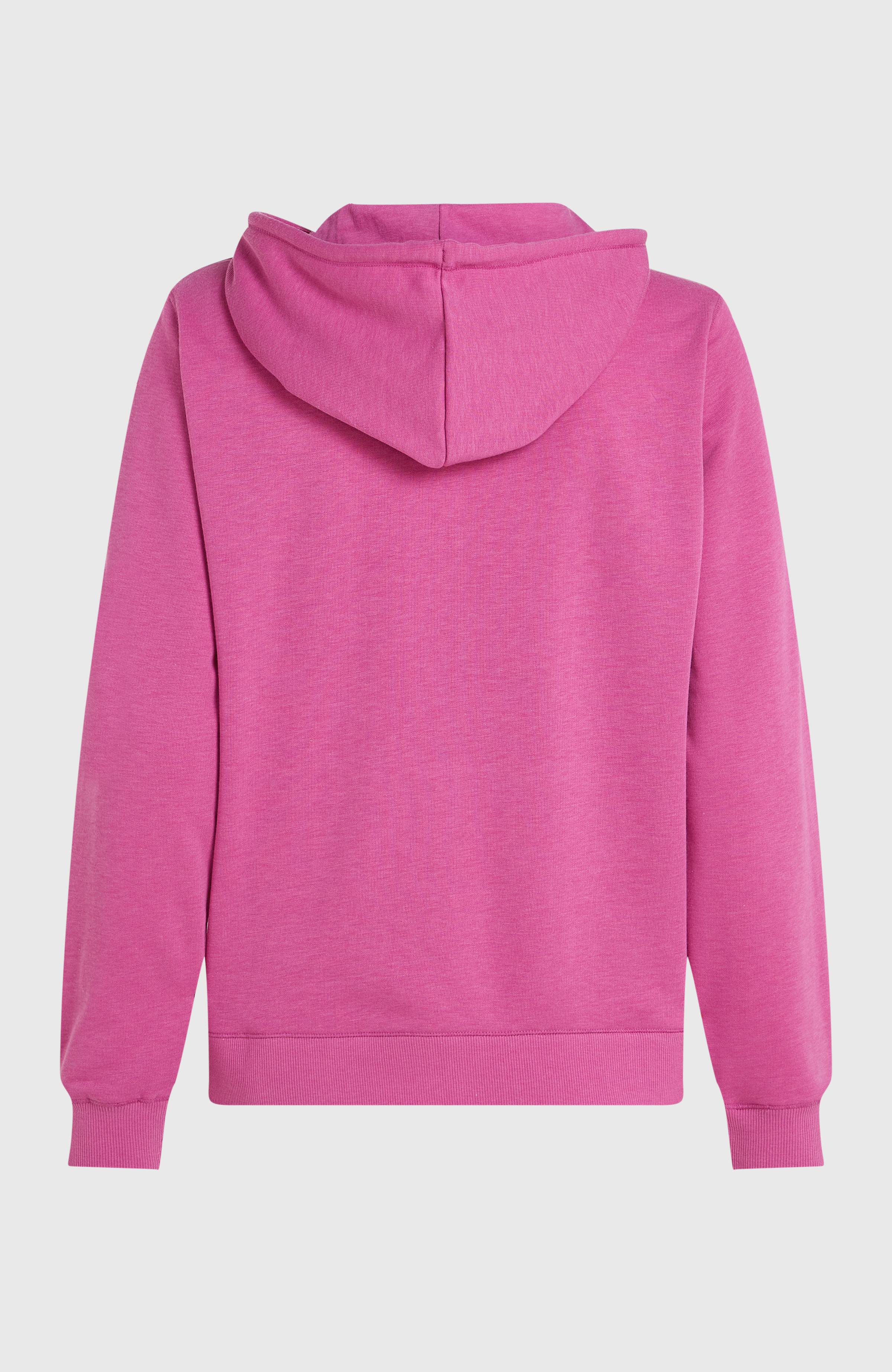 Essentials Script Hoodie Electric Fuschia