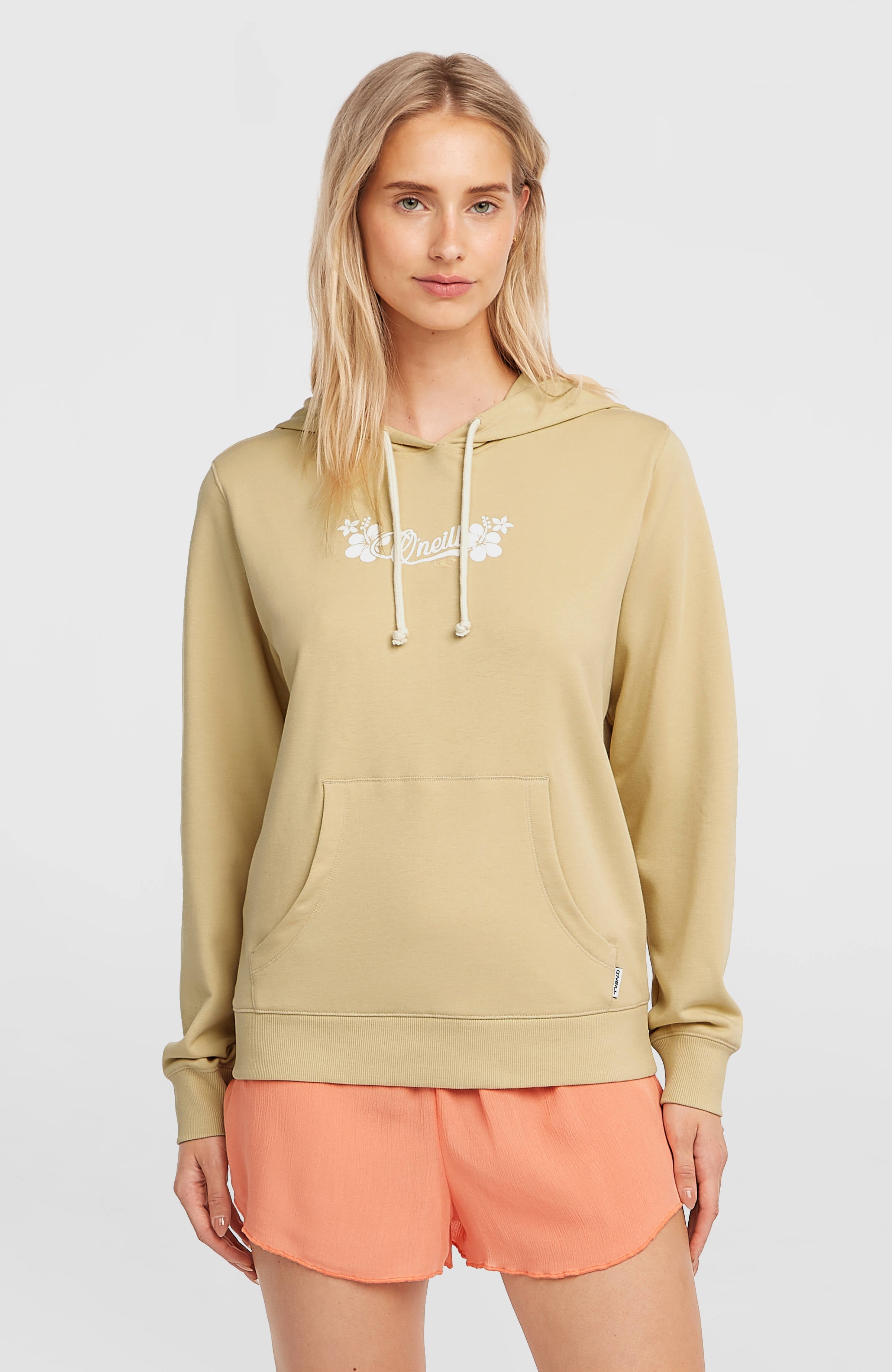 Essentials Script Hoodie Cocoa Sand