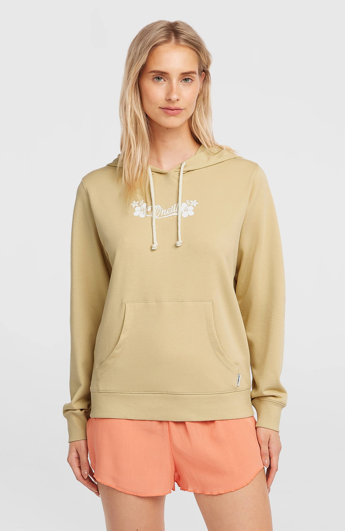 Essentials Script Hoodie Cocoa Sand