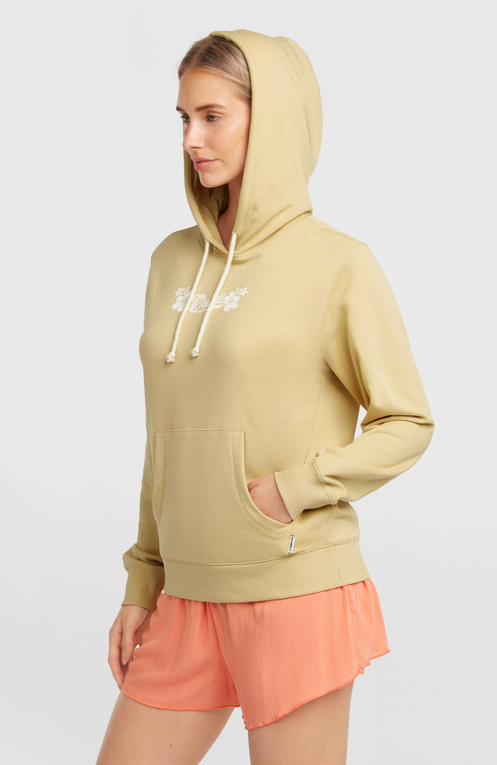 Essentials Script Hoodie Cocoa Sand