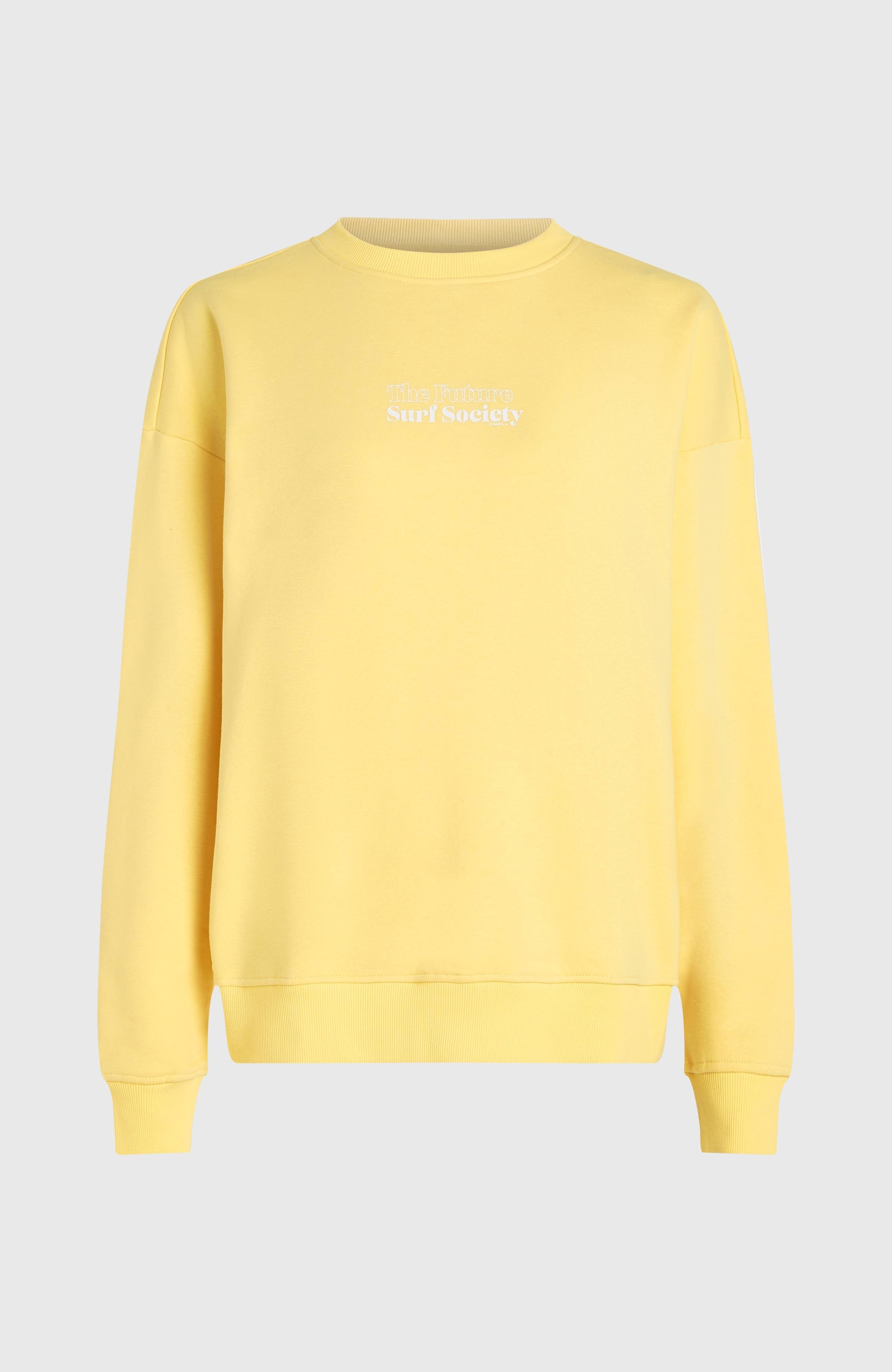 Future Surf Crew Sweatshirt Tender Buttercup