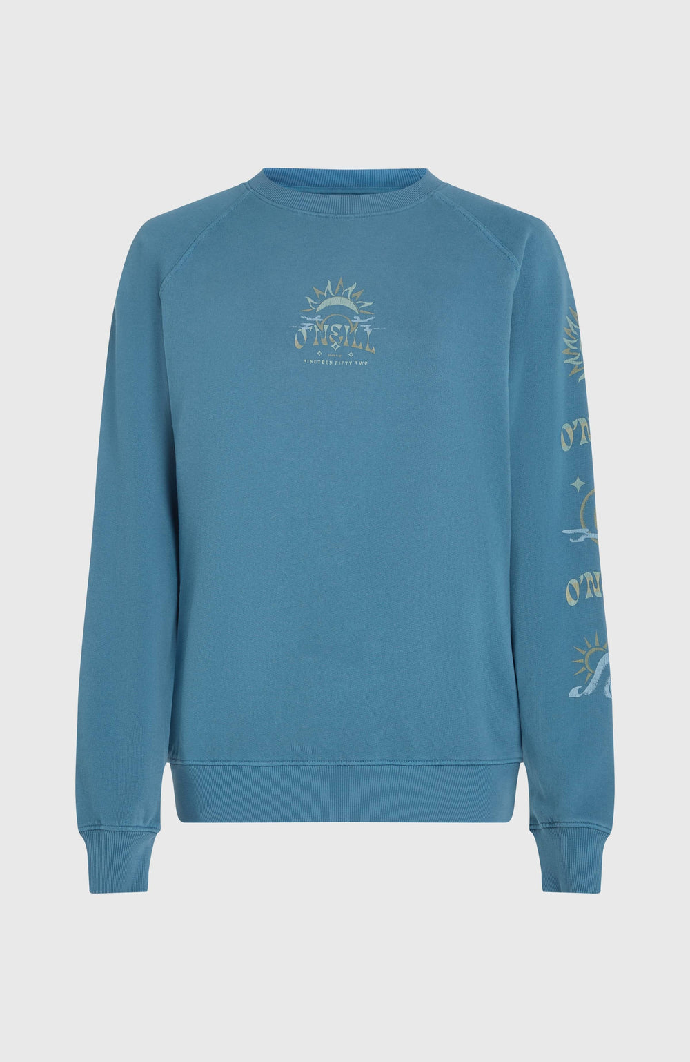 Beach Vintage Crew Sweatshirt Copen Blue