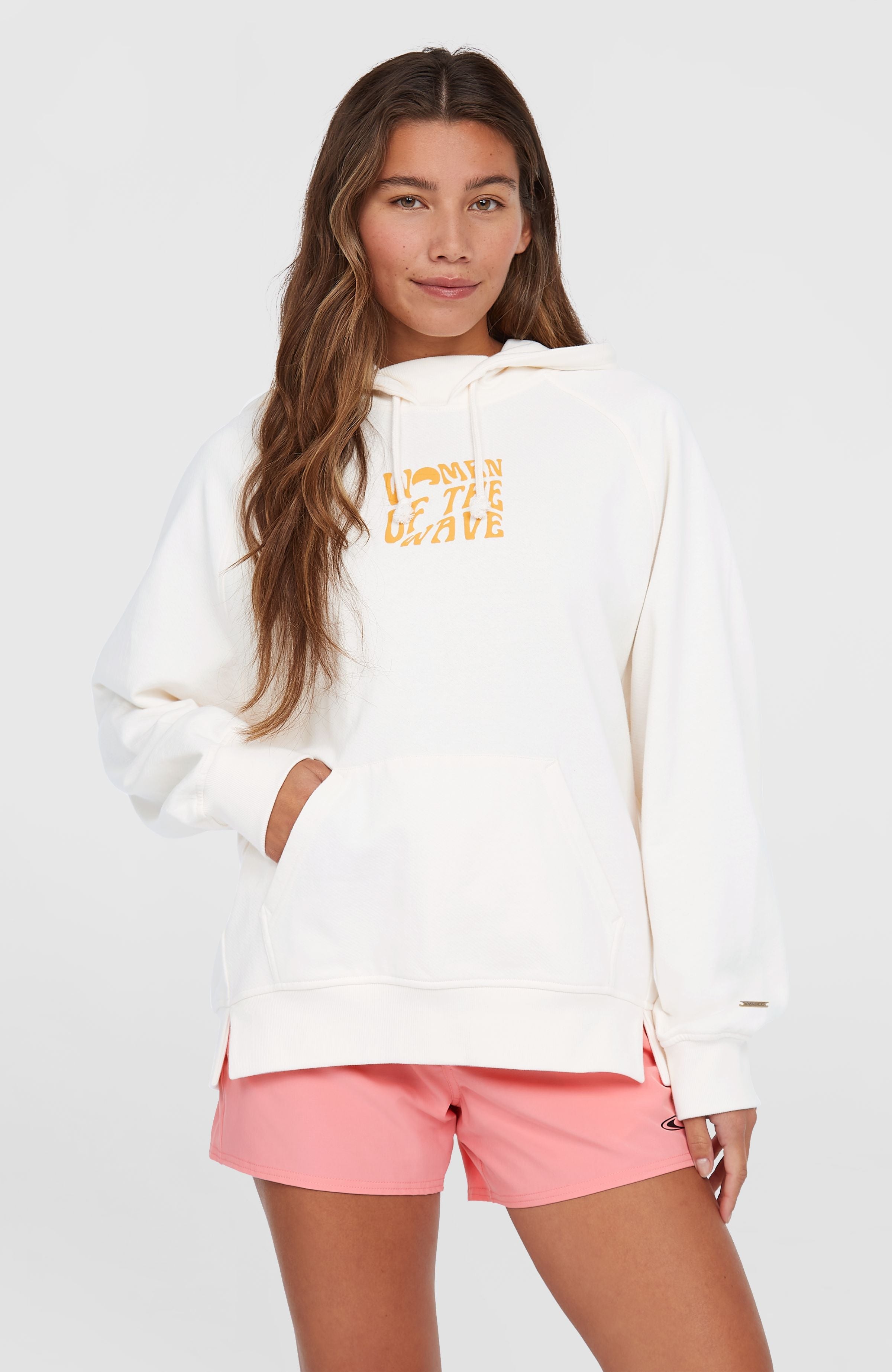 Women Of The Wave Hoodie Dusty Vanilla