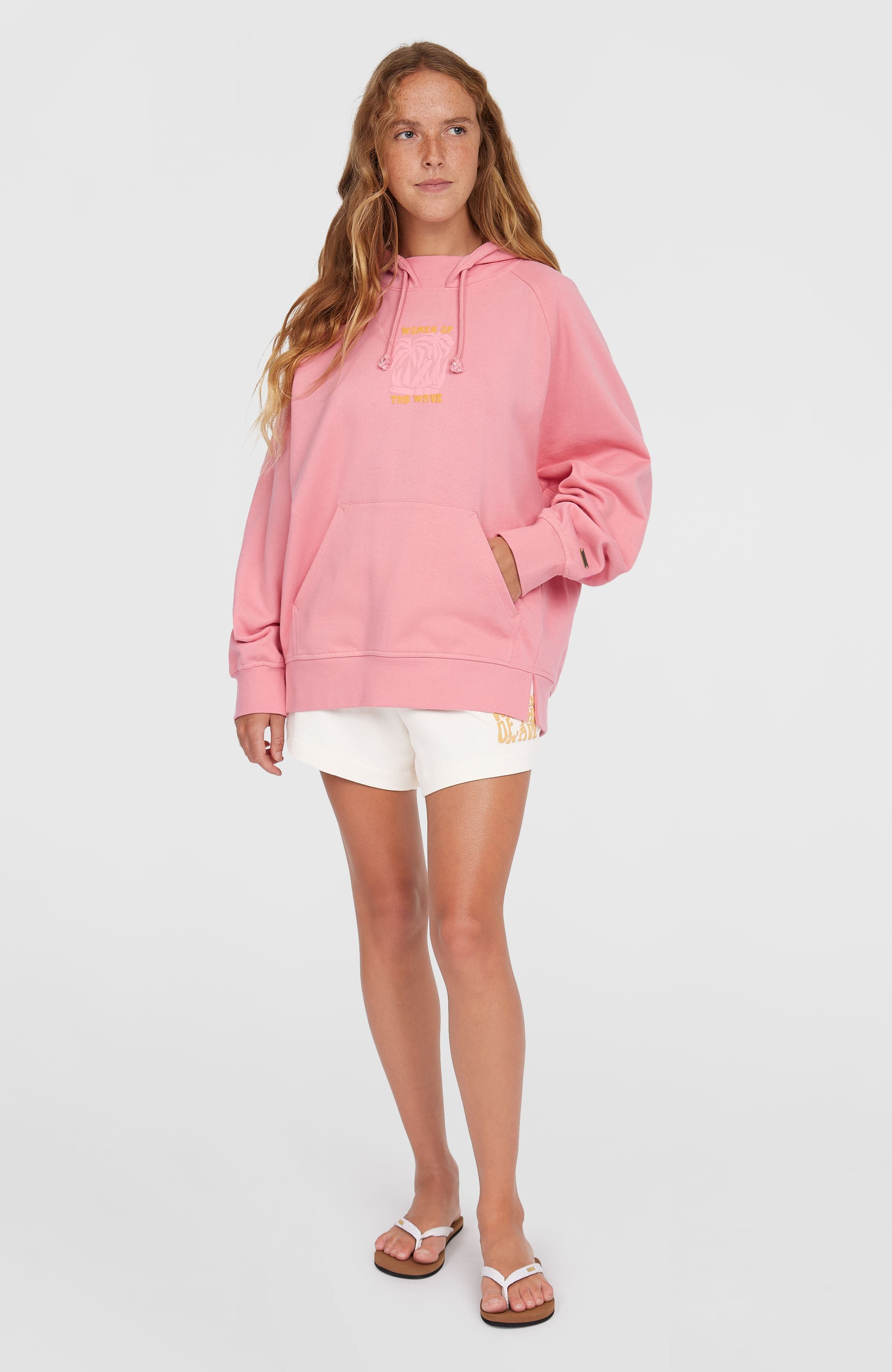 Women Of The Wave Hoodie Desert Rose