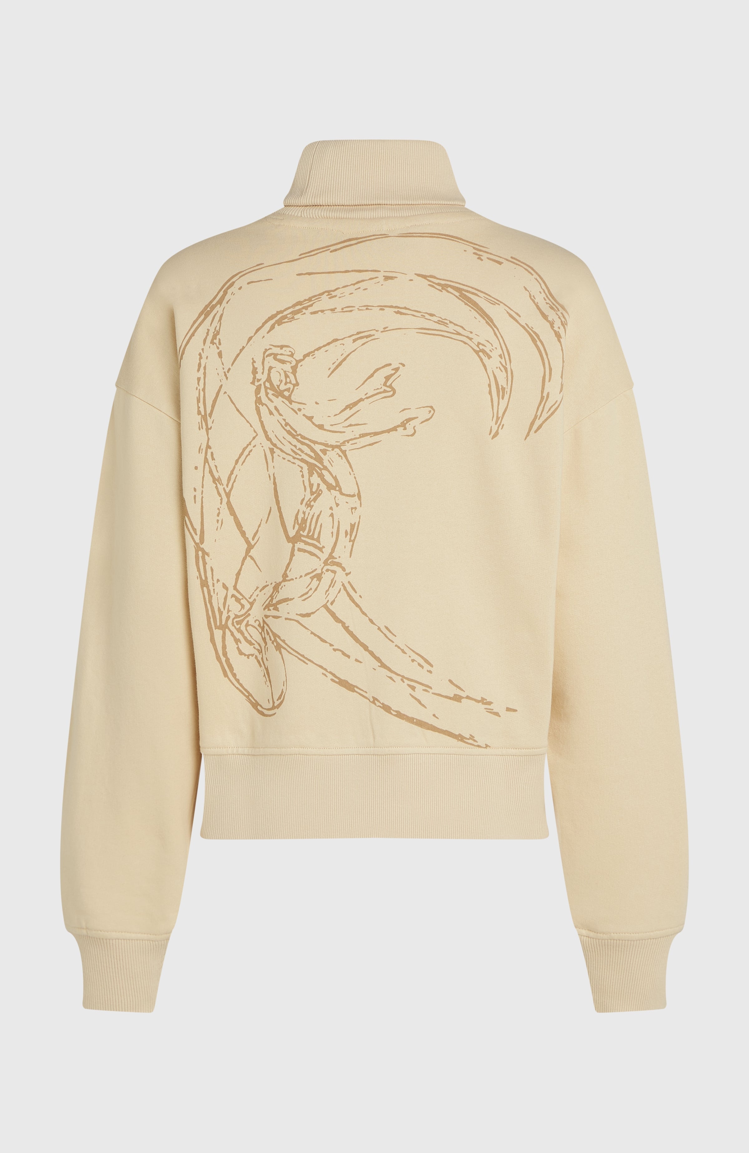 O'Riginals High-Neck Crew Sweatshirt Macaron