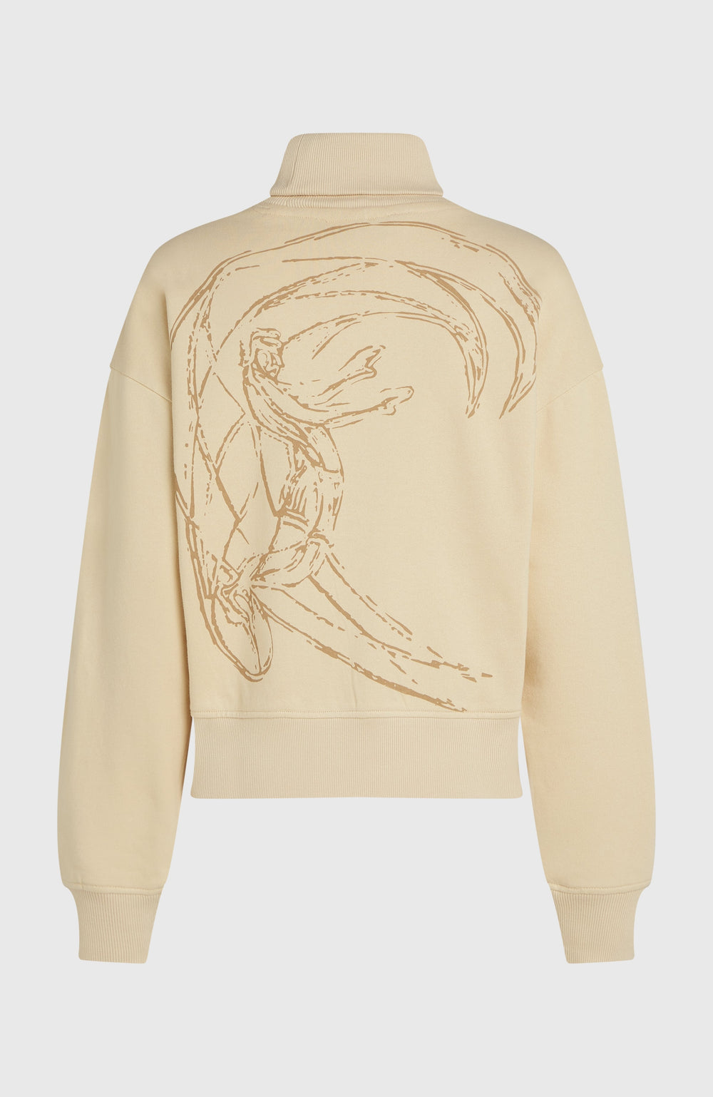 O'Riginals High-Neck Crew Sweatshirt Macaron